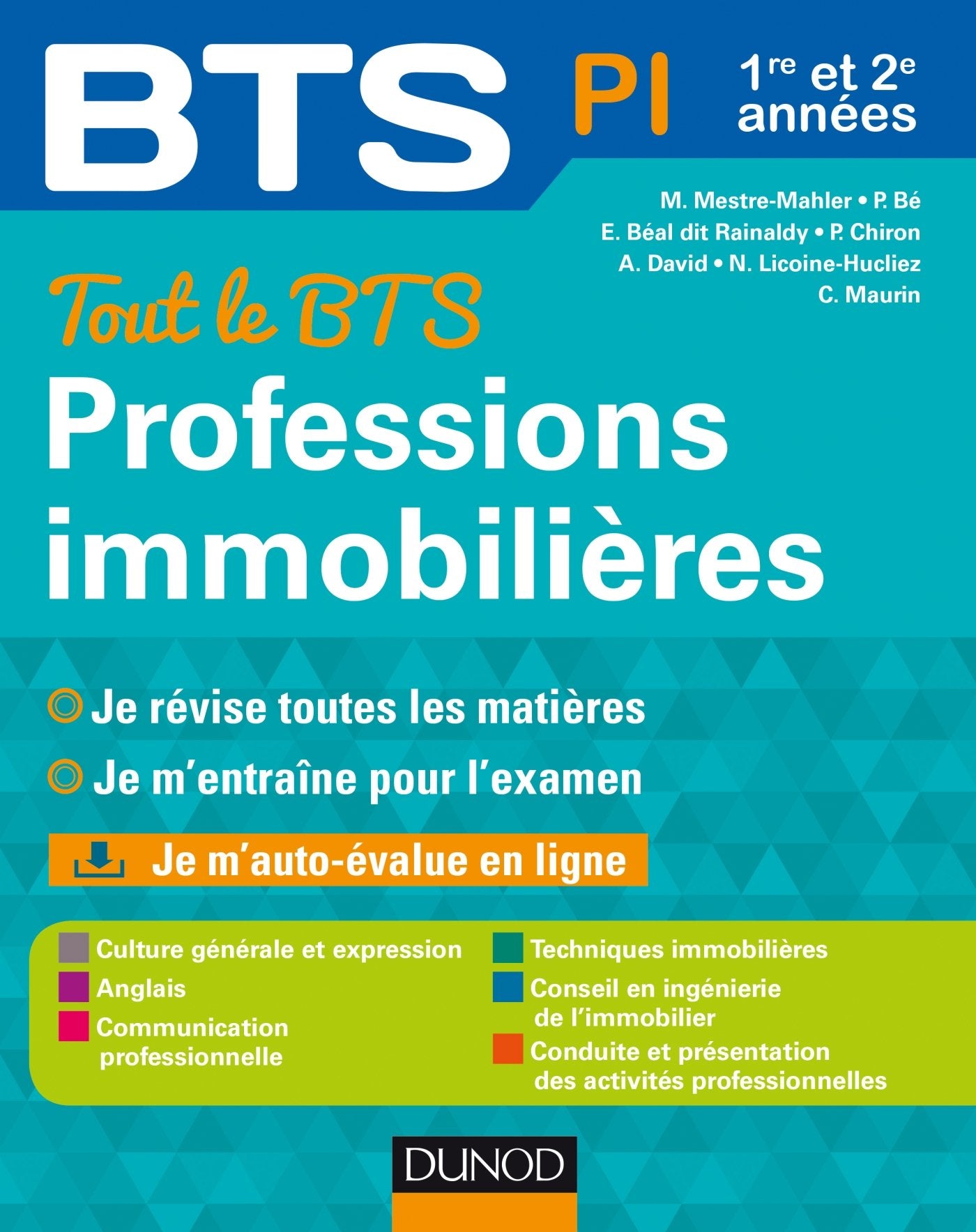 Tout le BTS Professions immobilières 1re et 2e années book
