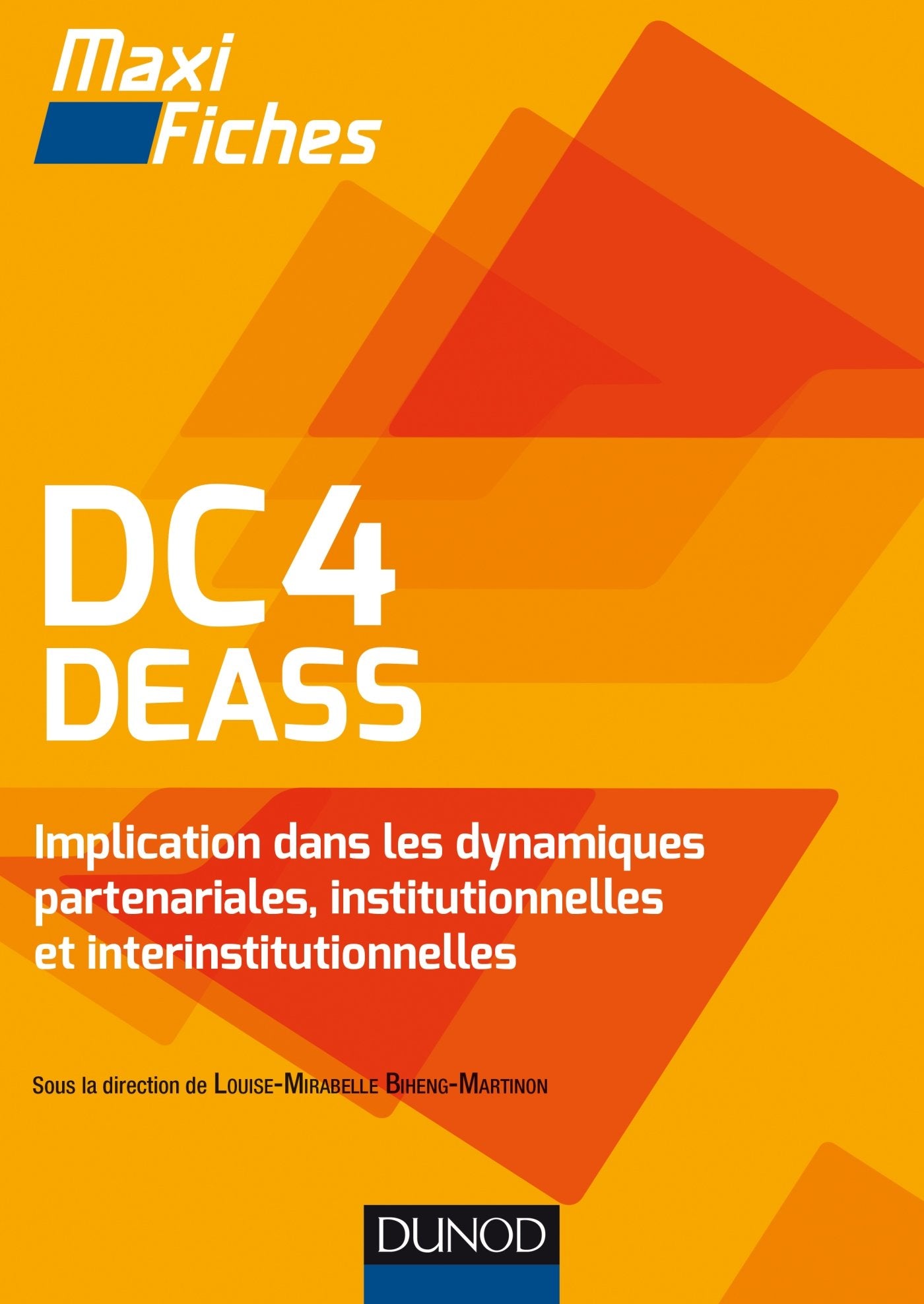 DC4 DEASS Implication dans les dynamiques partenariales, institutionnelles et interinstitutionnelles book