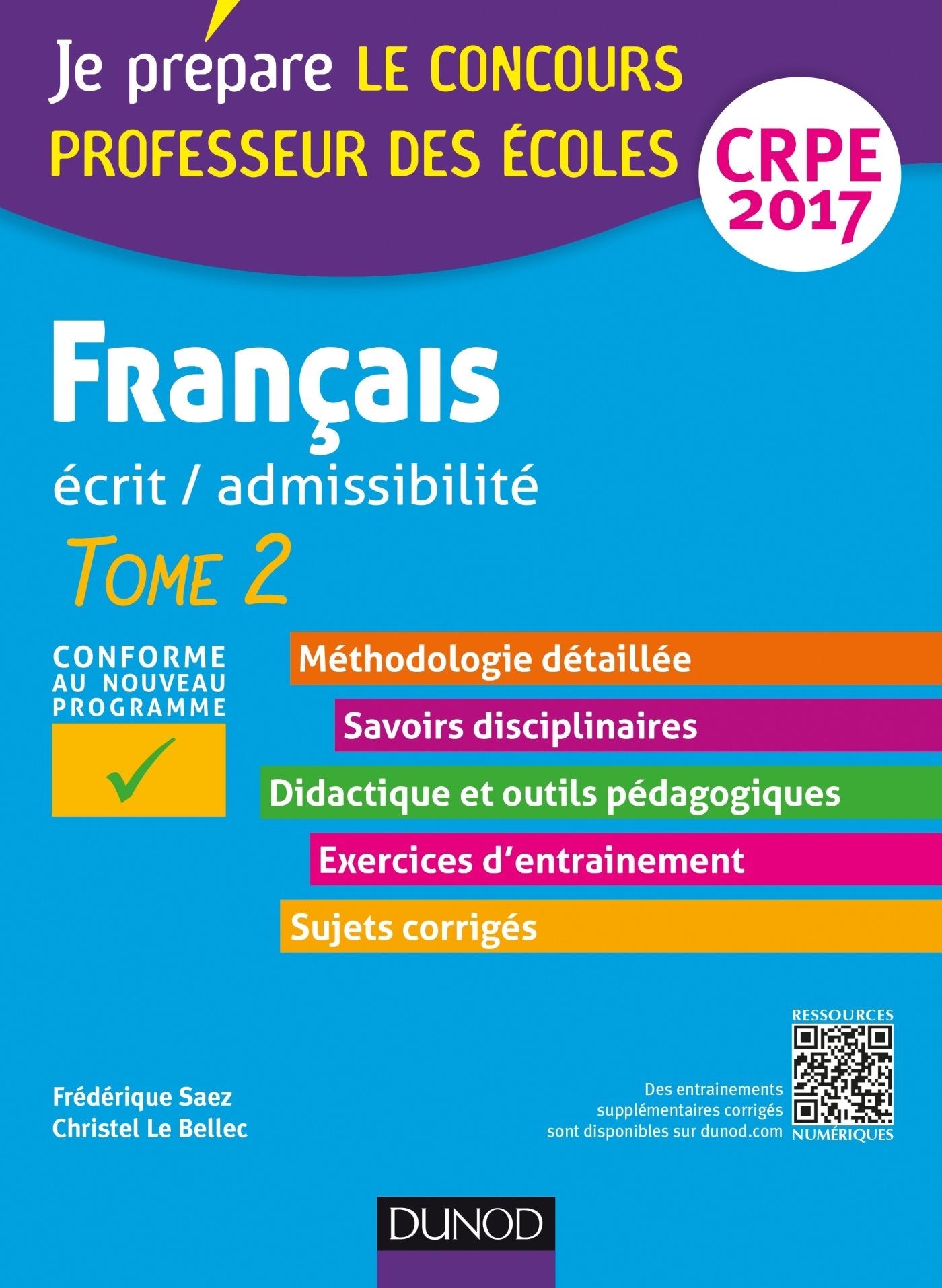 Français écrit/admissibilité: Tome 2 Books