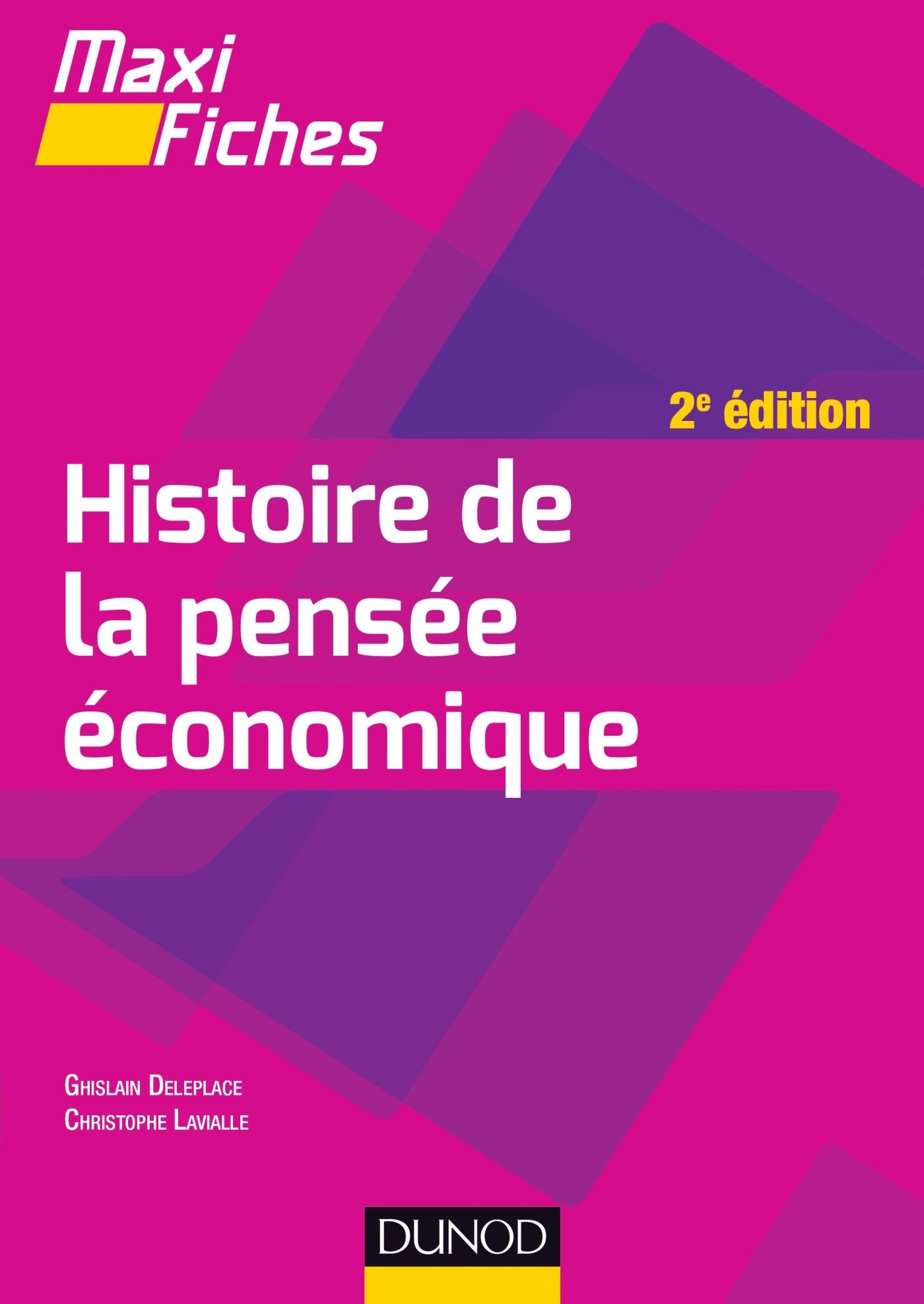 Maxi fiches - Histoire de la pensée économique - 2e éd. book