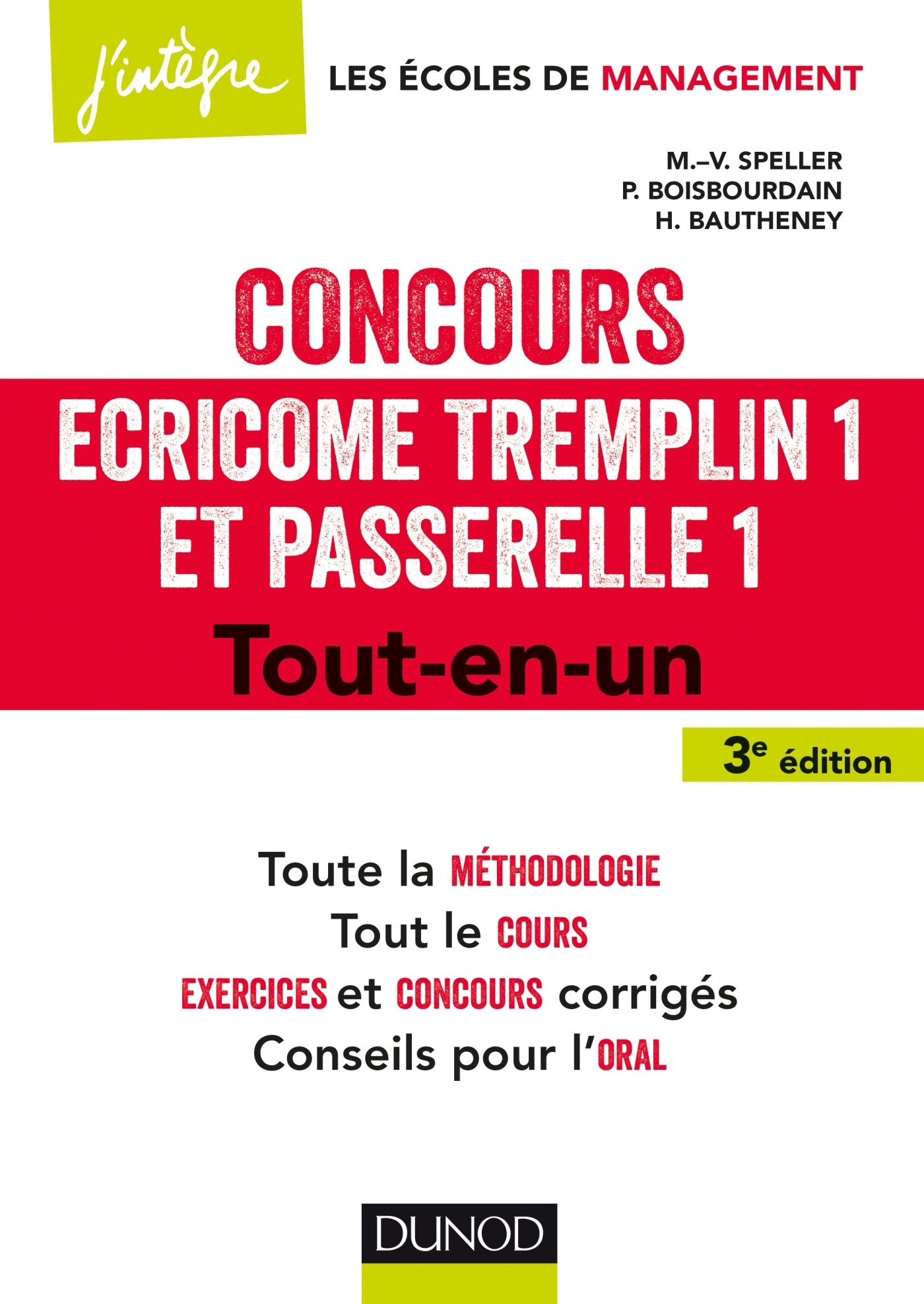 Concours Écricome Tremplin 1 et Passerelle 1 - 3e éd. - Tout-en-un: Tout-en-un Business, Finance & Career