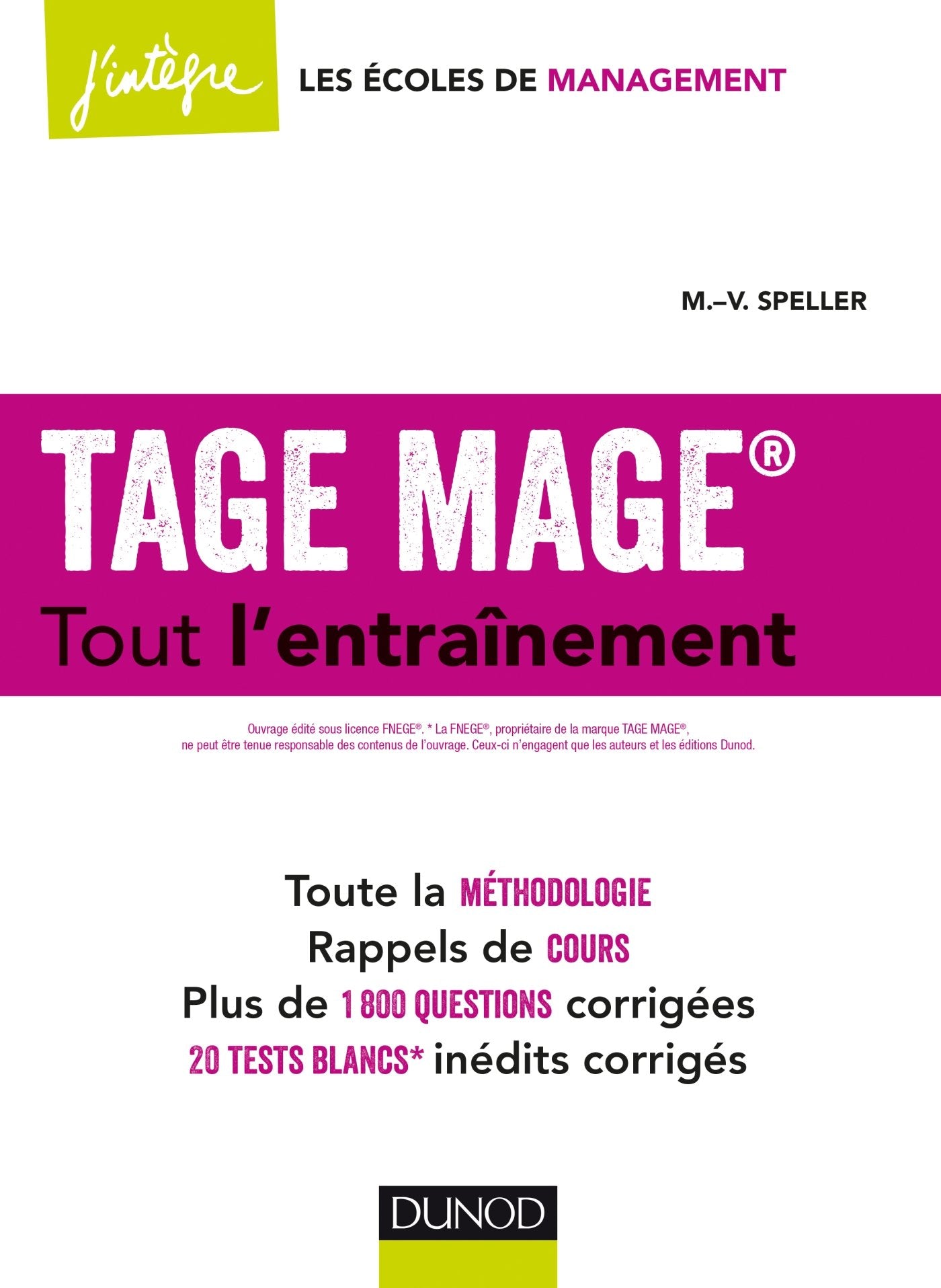 TAGE MAGE® - Tout l'entraînement book