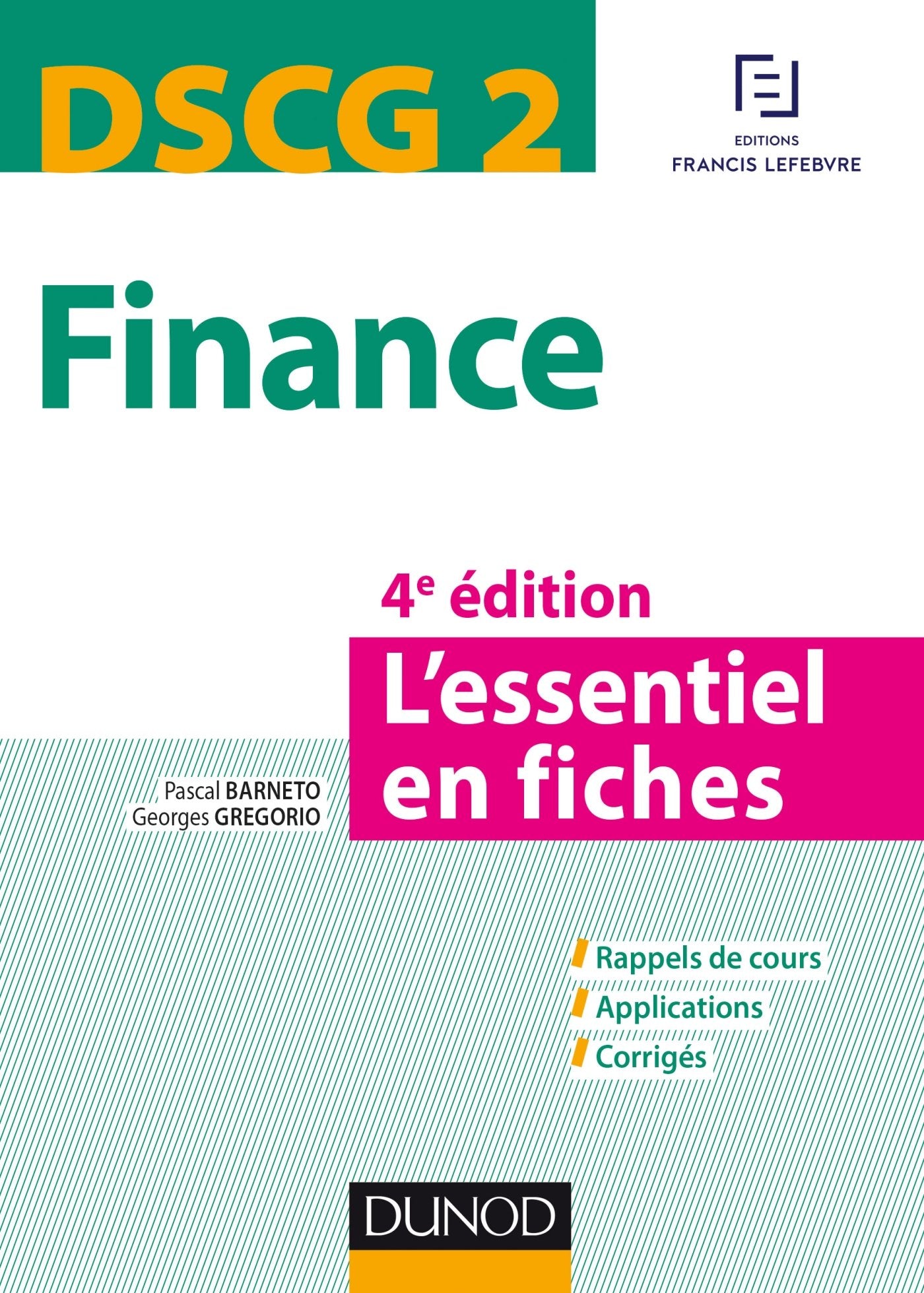 Finance DSCG 2: L'essentiel en fiches book