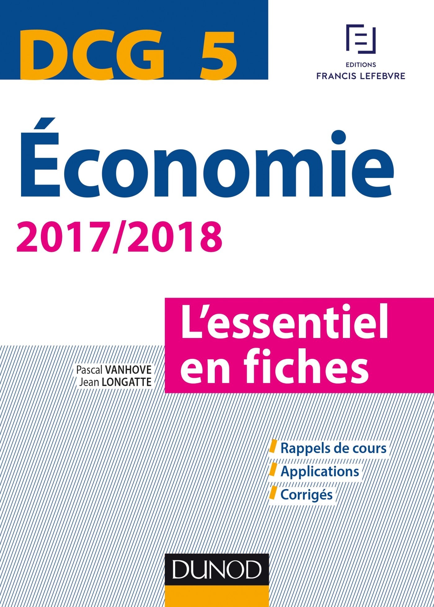 Economie DCG 5: L'essentiel en fiches book