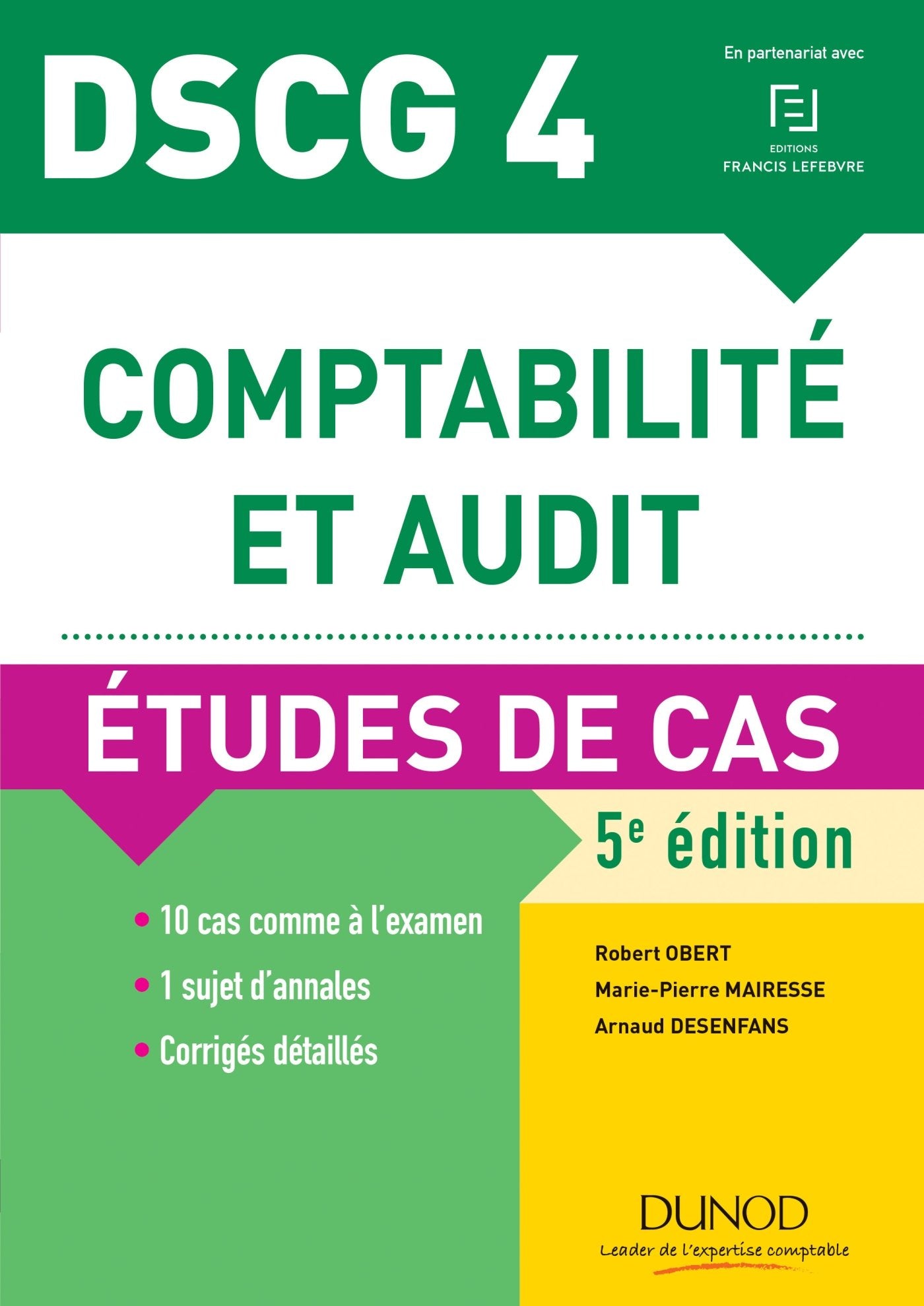 DSCG 4 - Comptabilité et audit - 5e éd. - Etudes de cas: Etudes de cas book
