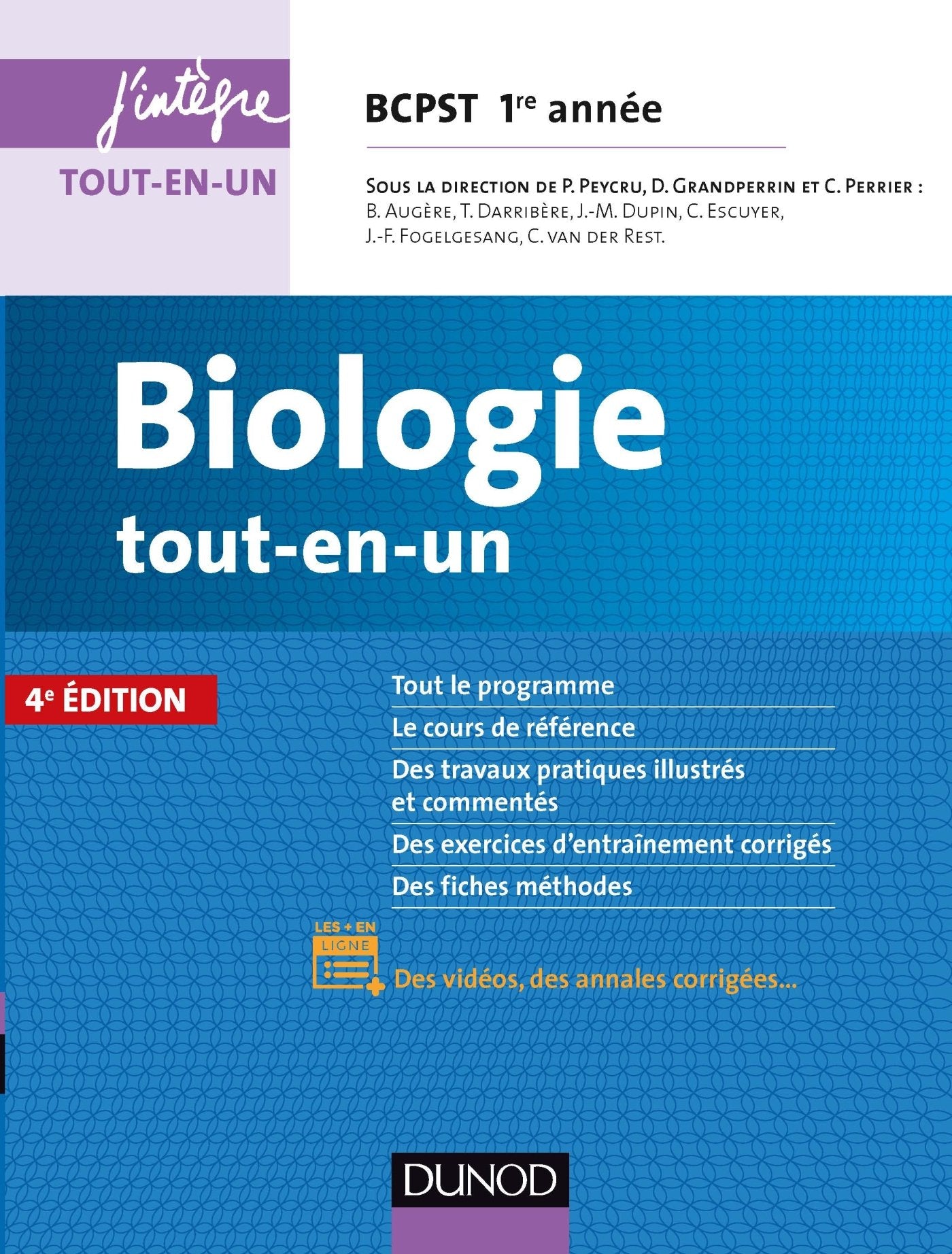 Biologie tout-en-un BCPST 1re année - 4e éd. book