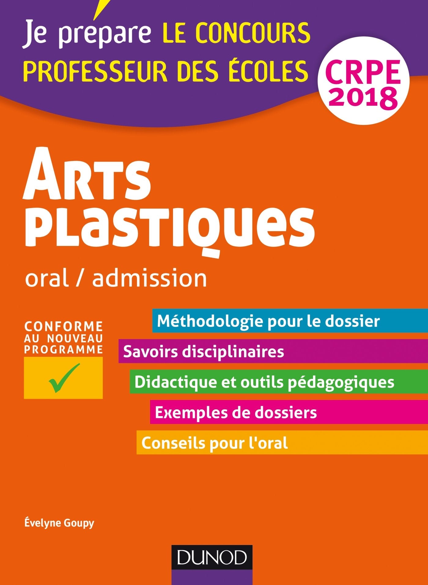 Arts plastiques - Oral / admission - CRPE 2018 (2018) book
