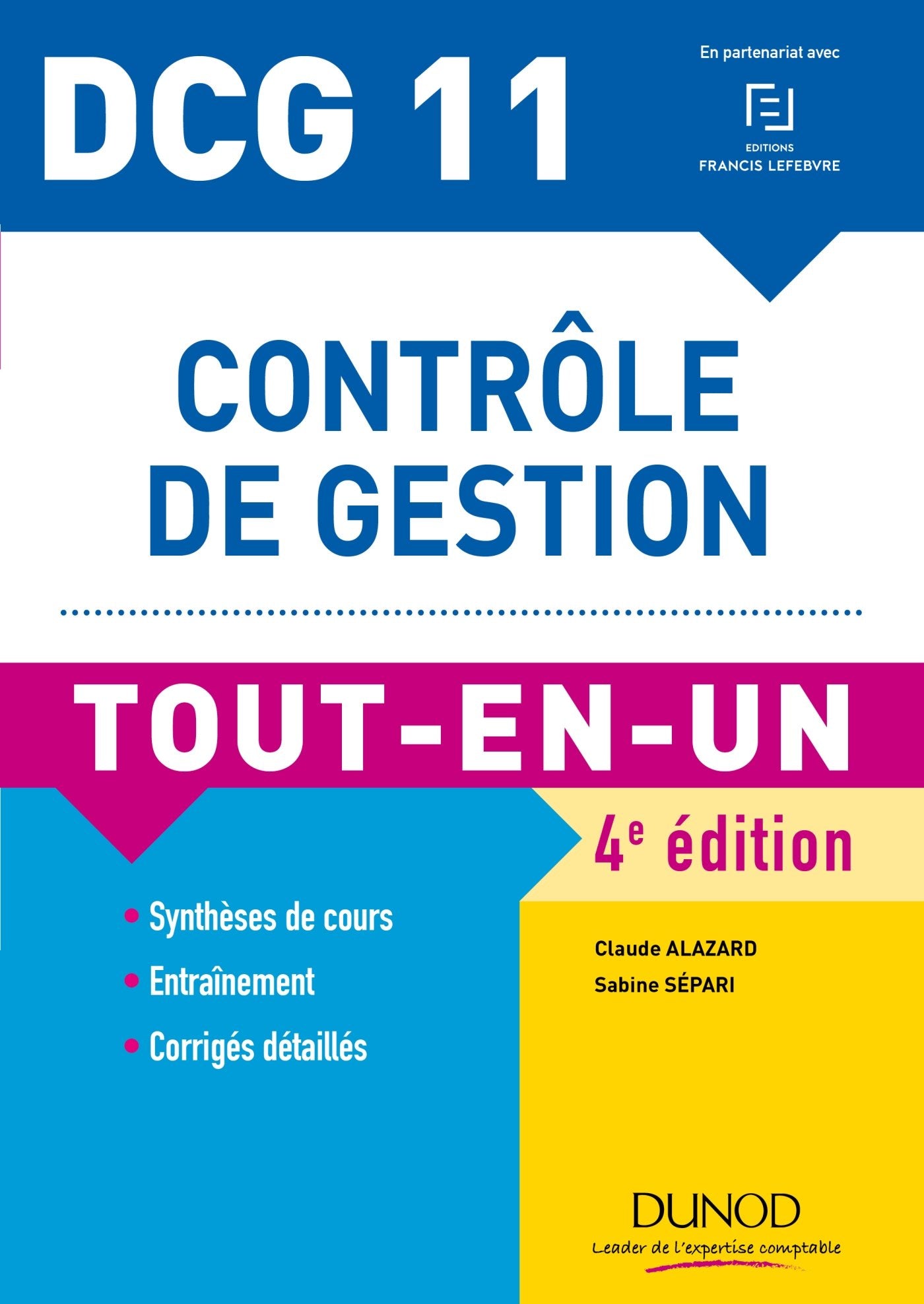 Contrôle de gestion DCG 11: Tout-en-un book