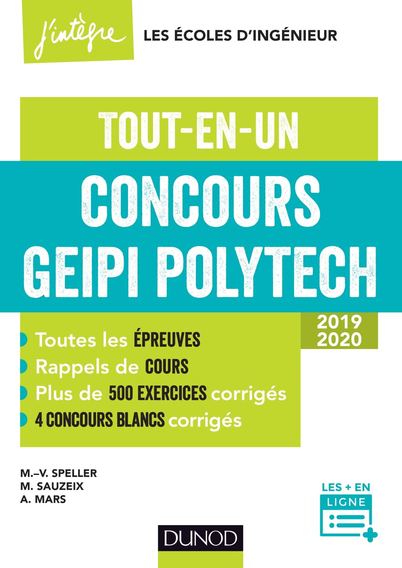 Concours Geipi Polytech - Tout-en-un 2019-2020: Tout-en-un 2019-2020 (2019-2020) Natural Sciences