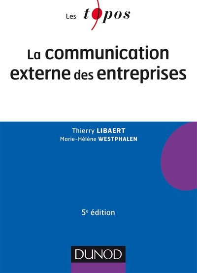 Product Image: La communication externe des entreprises