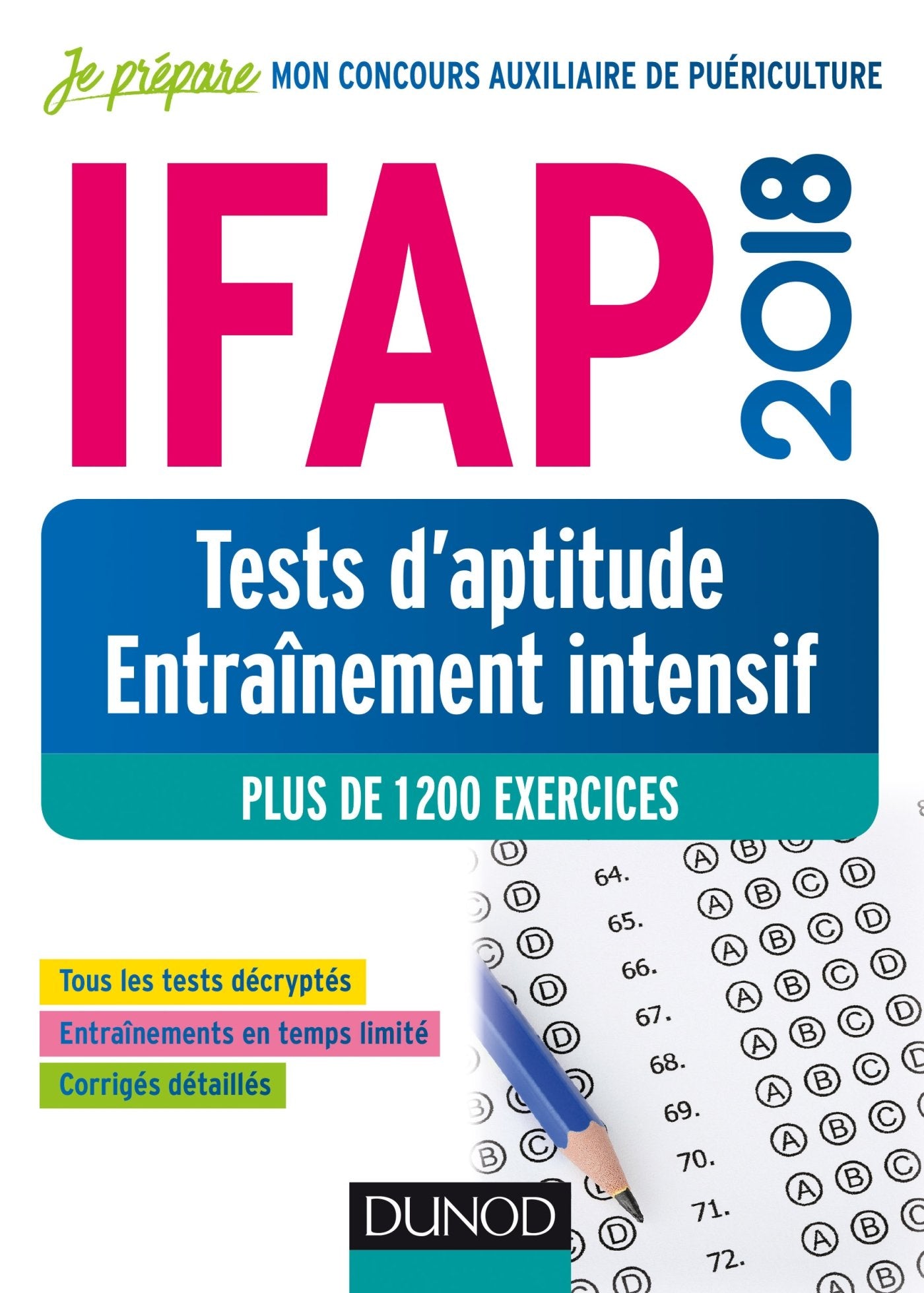 IFAP 2018 - Tests d'aptitude - Entraînement intensif - Plus de 1200 exercices: Plus de 1200 exercices (2018) Books