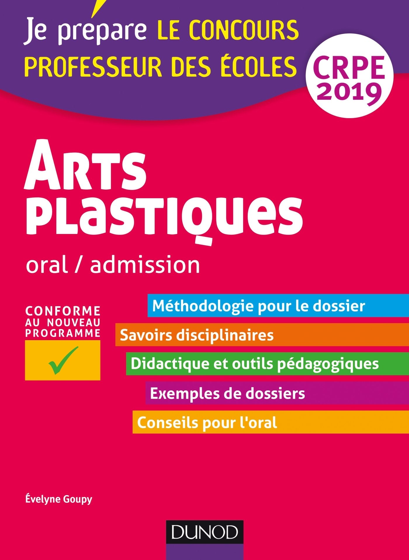 Arts plastiques - Oral / admission - CRPE 2019 (2019) Books