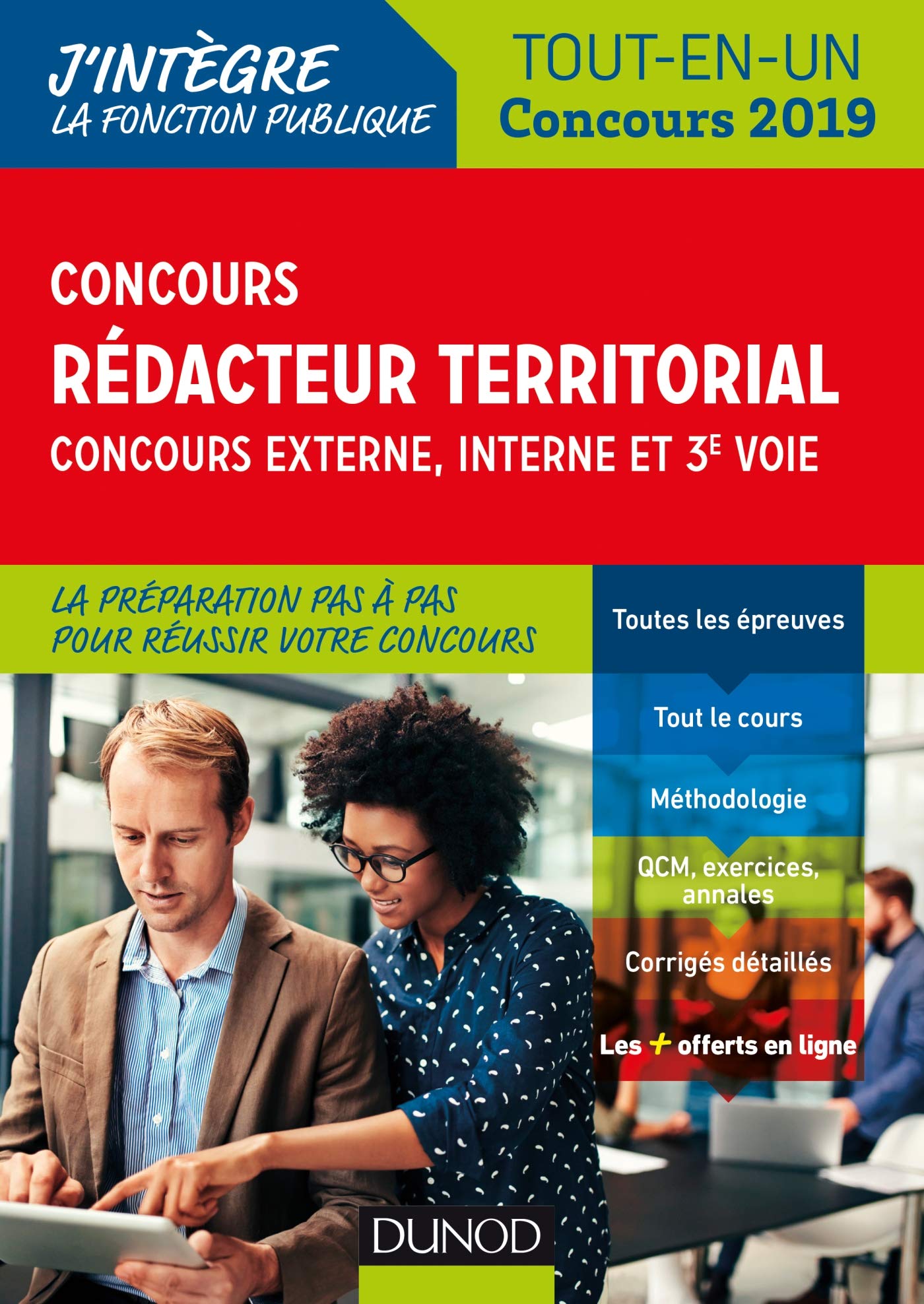 Concours Rédacteur territorial. Externe, interne et 3e voie. - Tout en un - Concours 2019: Tout-en-un - Concours 2019 (2019) Business, Finance & Career