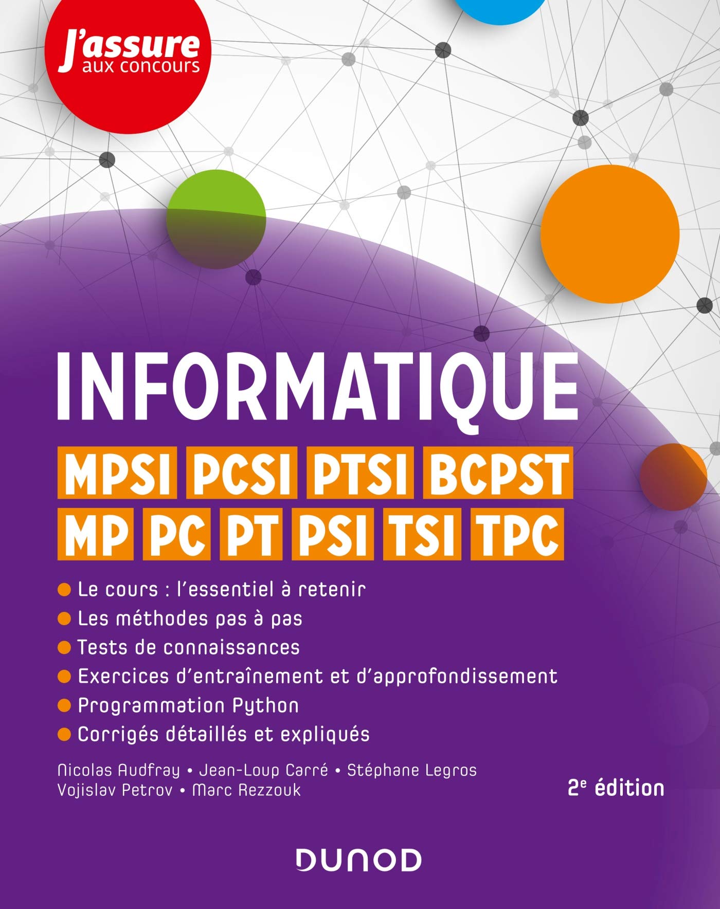 Informatique - MPSI, PCSI, PTSI, BCPST, MP, PC, PT, PSI, TSI, TPC - 2e éd.: MPSI, PCSI, PTSI, BCPST, MP, PC, PT, PSI, TSI, TPC Computer Science
