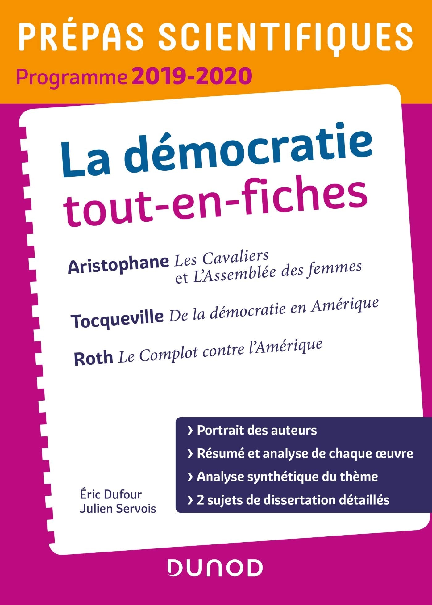 La démocratie tout-en-fiches - Prépas scientifiques - Programme 2019-2020 (2019-2020) Business, Finance & Career