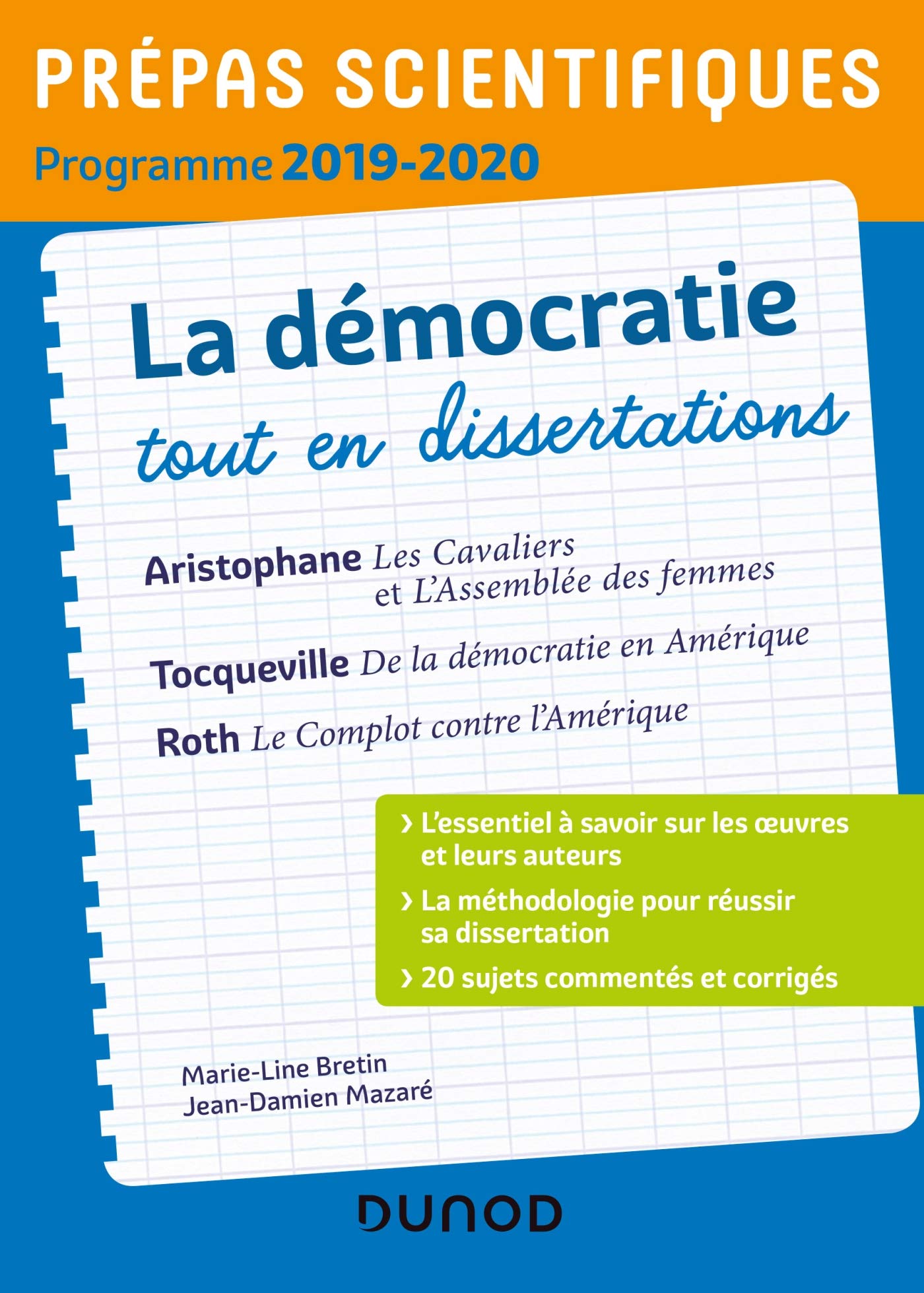 La démocratie tout en dissertations - Prépas scientifiques - Programme 2019-2020: Tout en dissertations (2019-2020) Business, Finance & Career