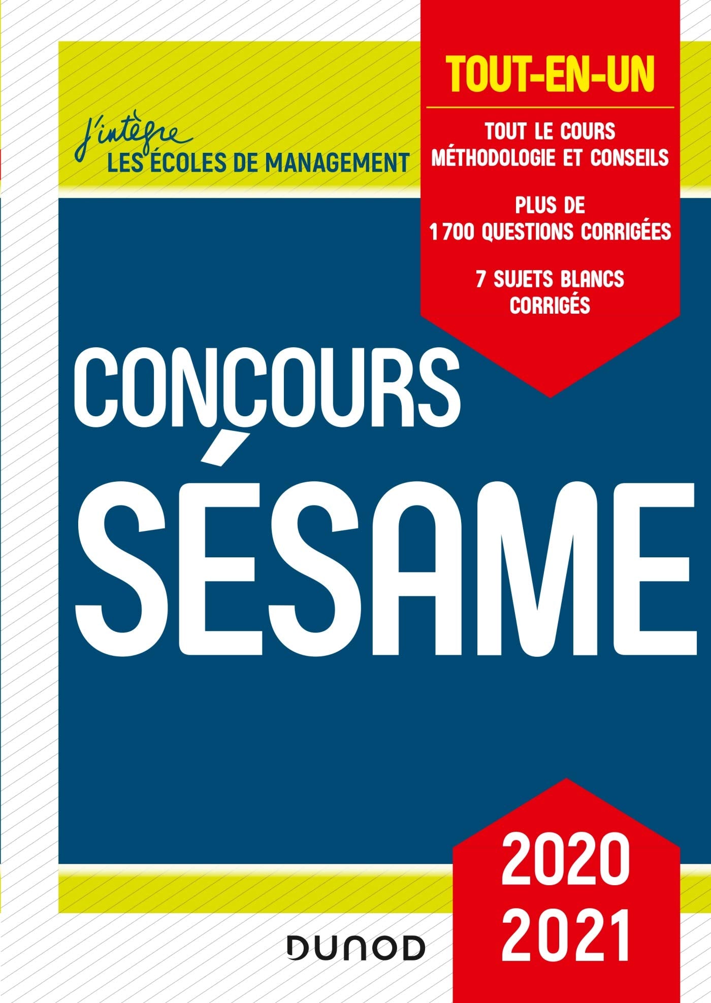 Concours Sésame 2020-2021 - Tout-en-un: Tout-en-un (2020-2021) Business, Finance & Career