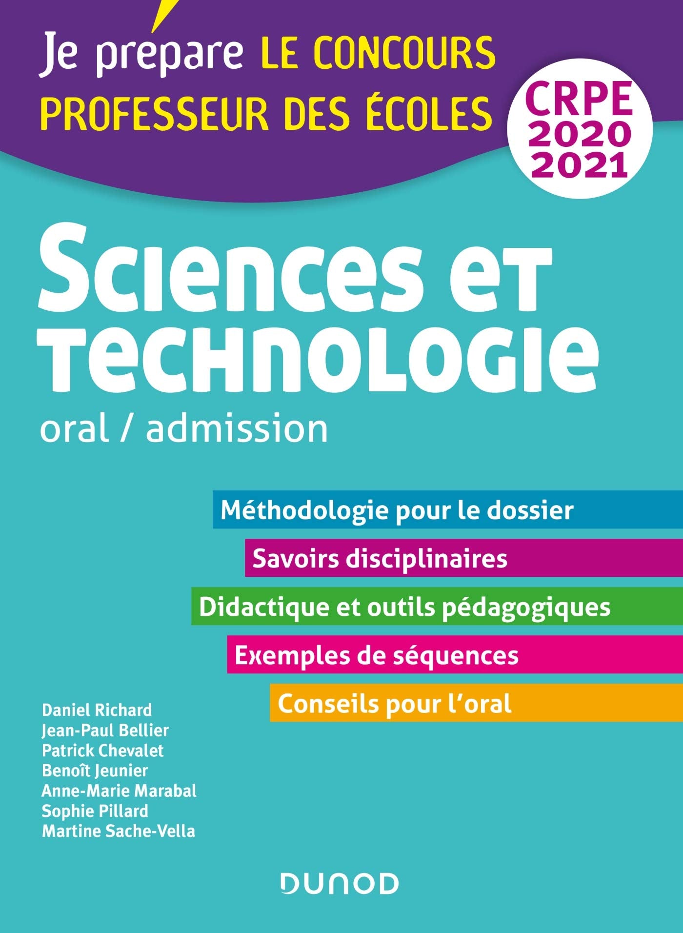 Sciences et technologie - Oral, admission - CRPE 2020-2021 (2020-2021): Professeur des écoles CRPE Books