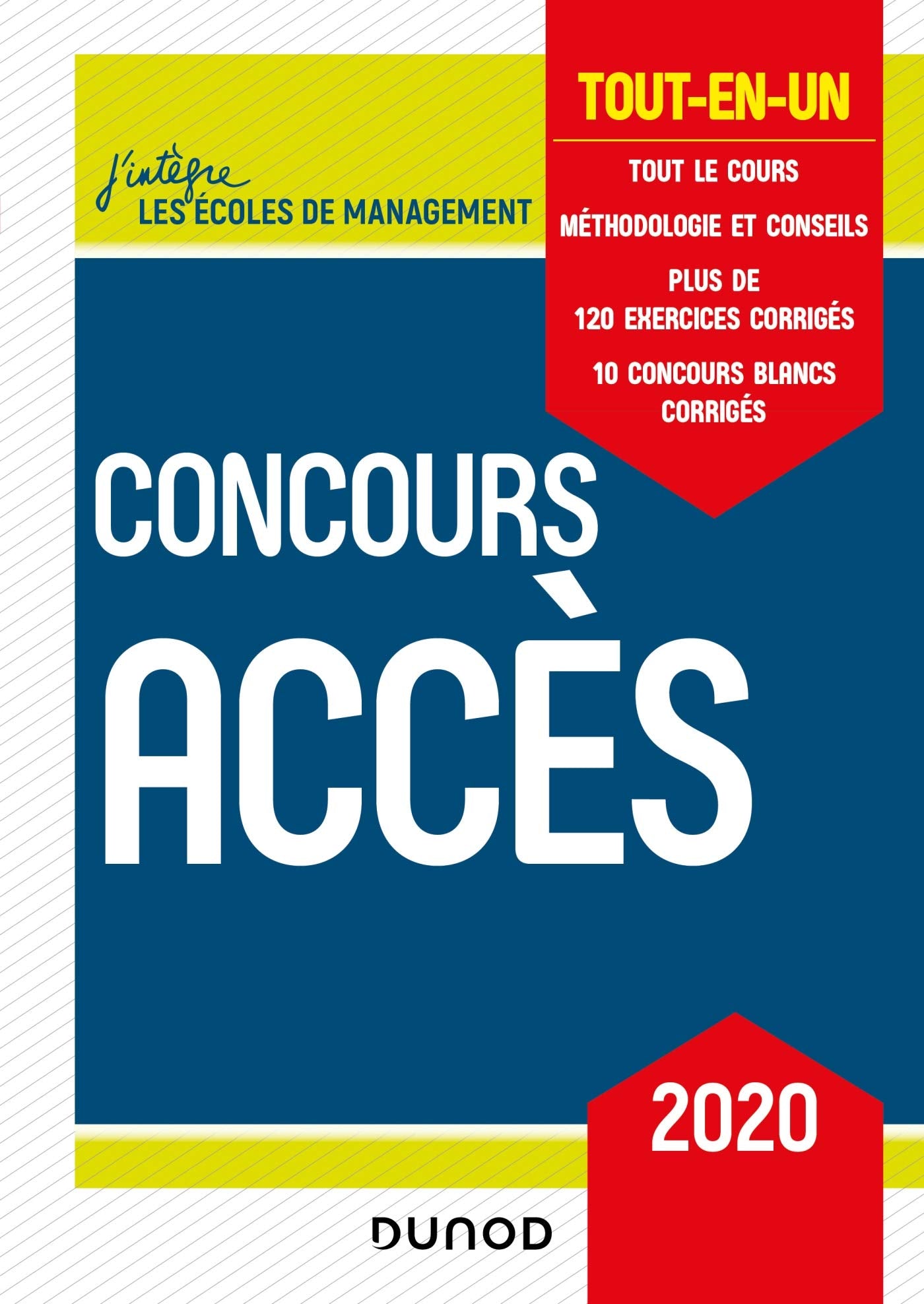 Concours Accès 2020 - Tout-en-un: Tout-en-un (2020) book