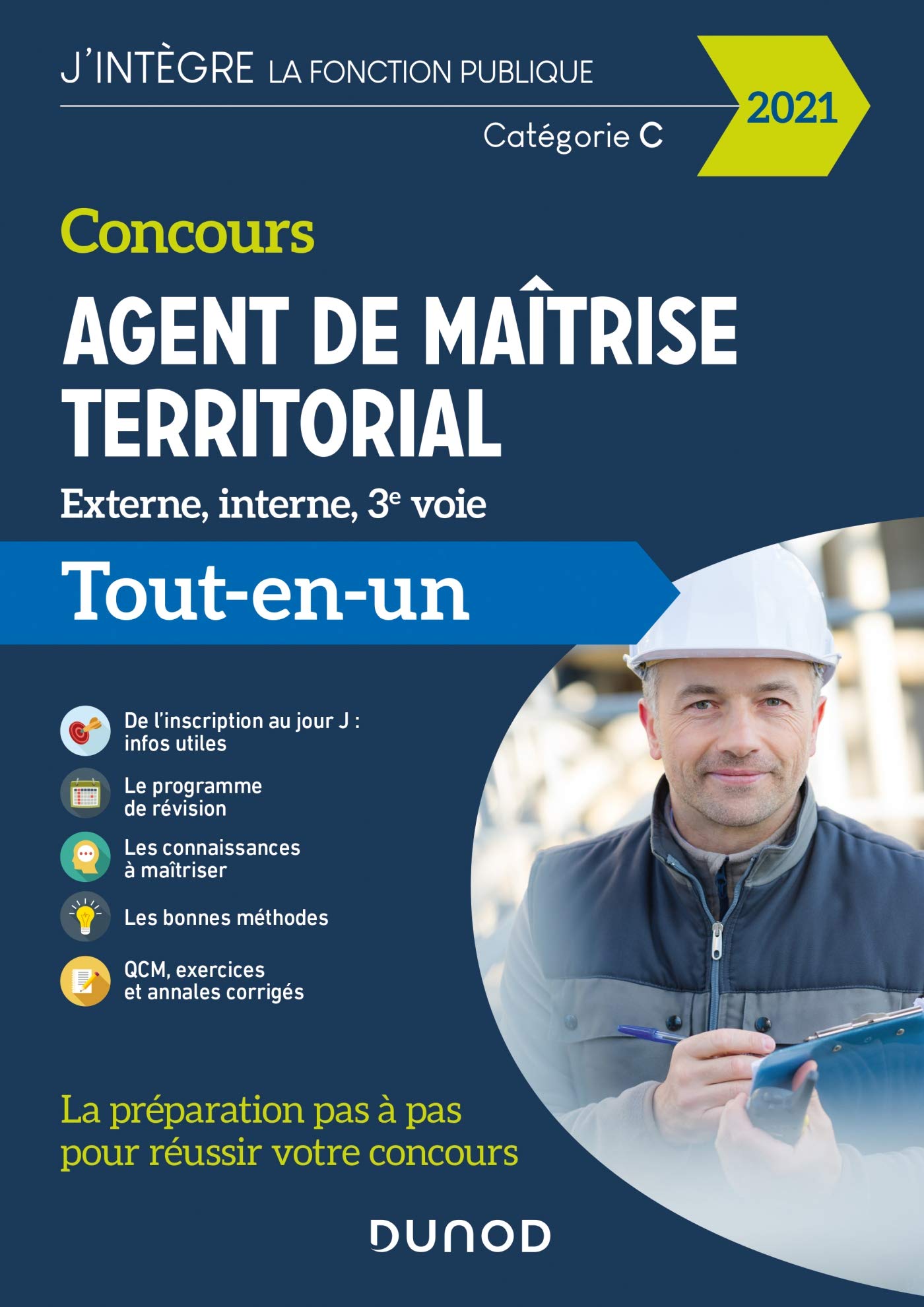 Concours Agent de maîtrise territorial 2021 (2021): Tout-en-un. Externe, interne, 3e concours Business, Finance & Career