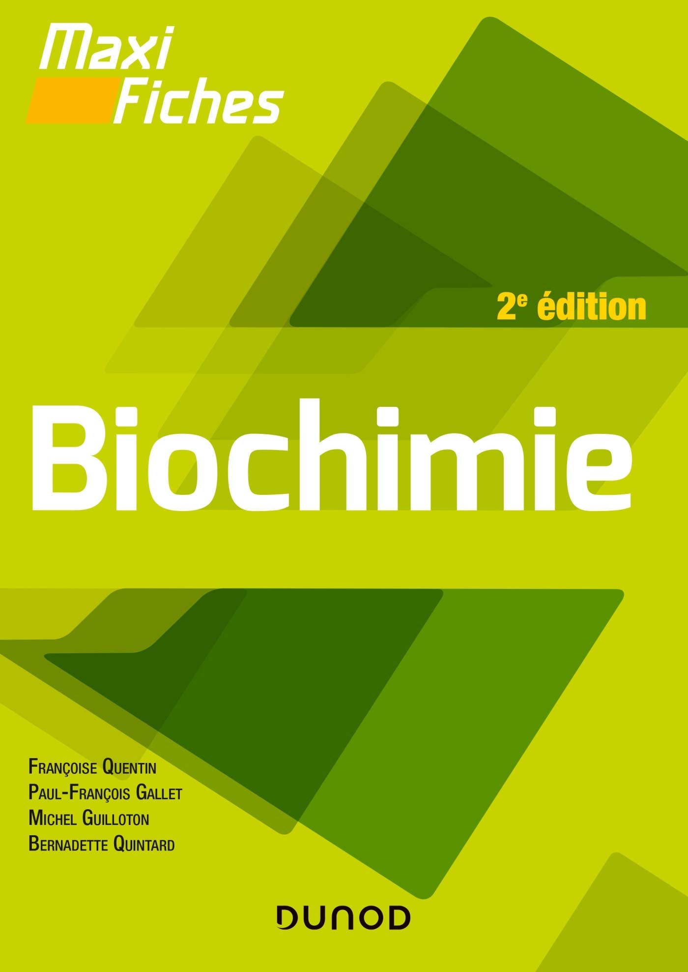 Maxi fiches - Biochimie - 2e éd. Natural Sciences