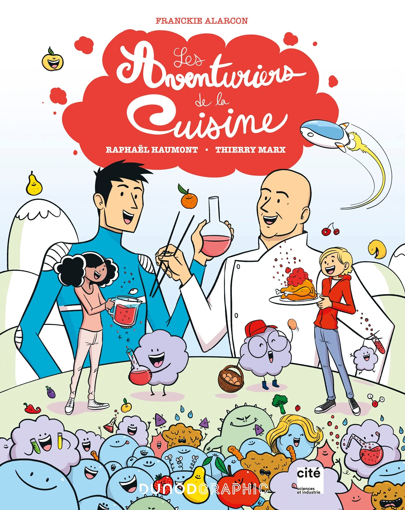 Les aventuriers de la cuisine: Avec Thierry Marx et Raphaël Haumont Manga