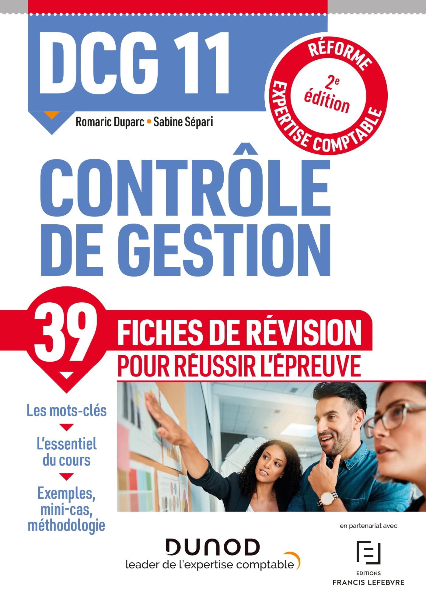 DCG 11 Contrôle de gestion - Fiches de révision - 2e éd.: Réforme Expertise comptable Business, Finance & Career