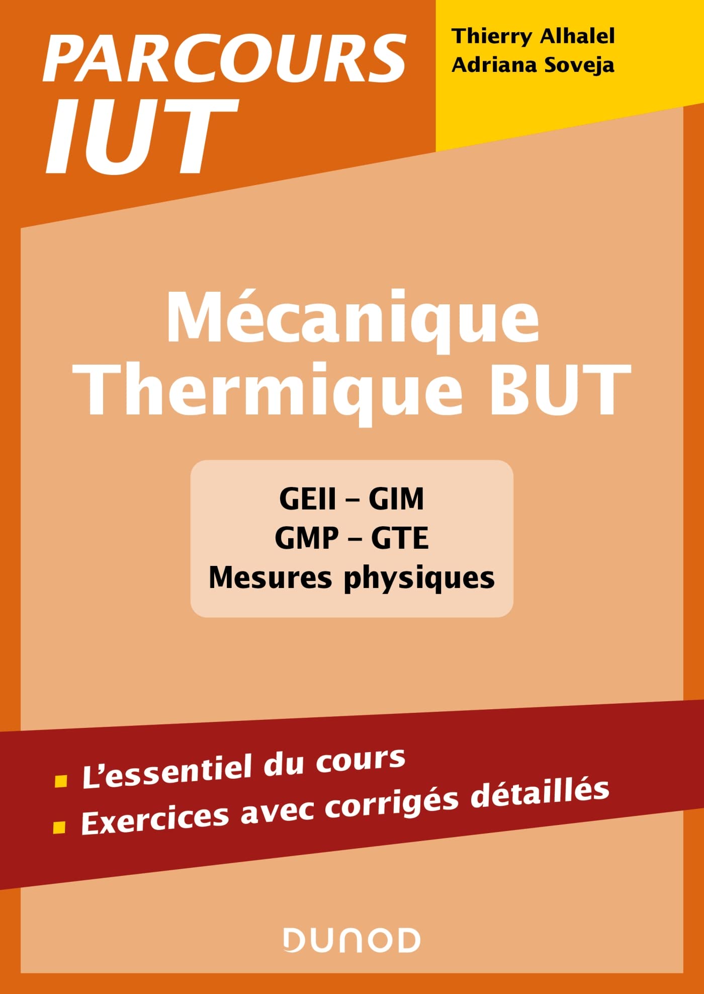 Mécanique - Thermique BUT: L'essentiel du cours, exercices avec corrigés détaillés Natural Sciences