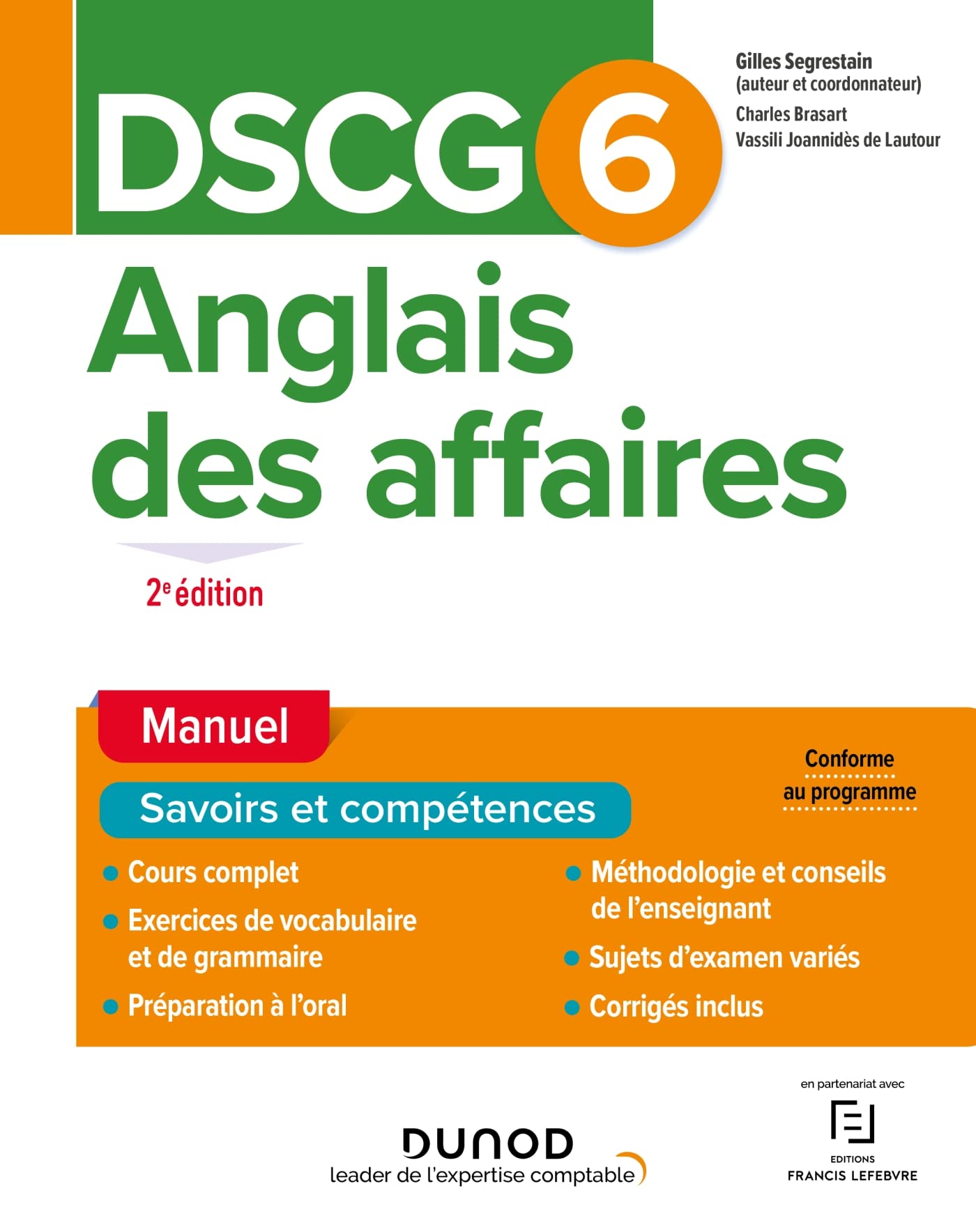 DSCG 6 - Anglais des affaires - Manuel - 2e éd book