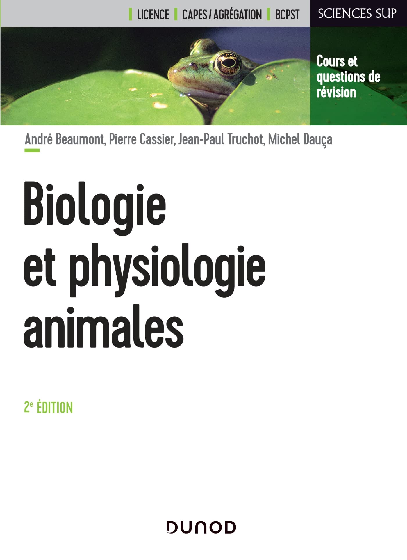 Biologie et physiologie animales - 2e éd. book