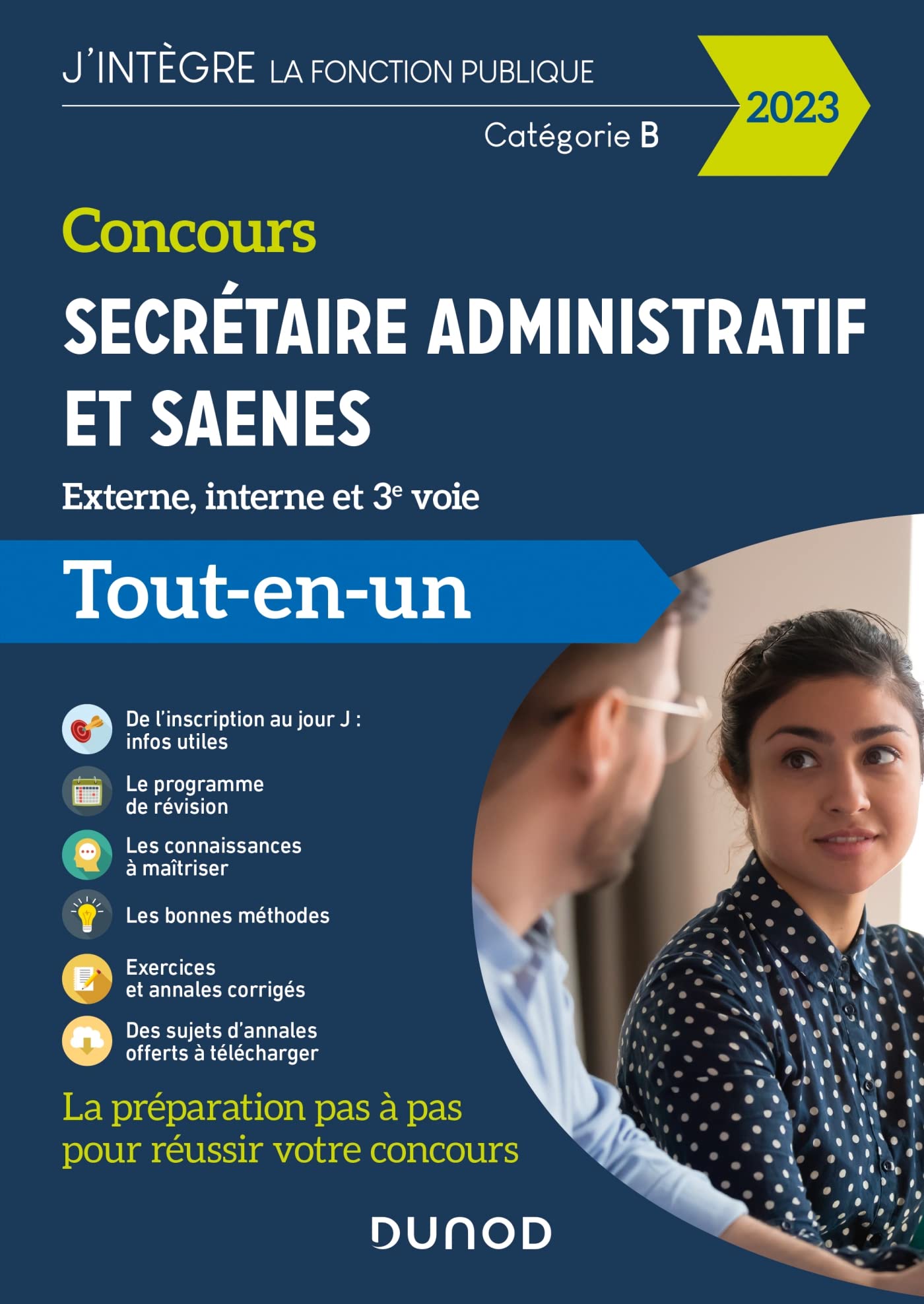 Concours Secrétaire administratif et SAENES - 2023: Tout-en-un (2023) book