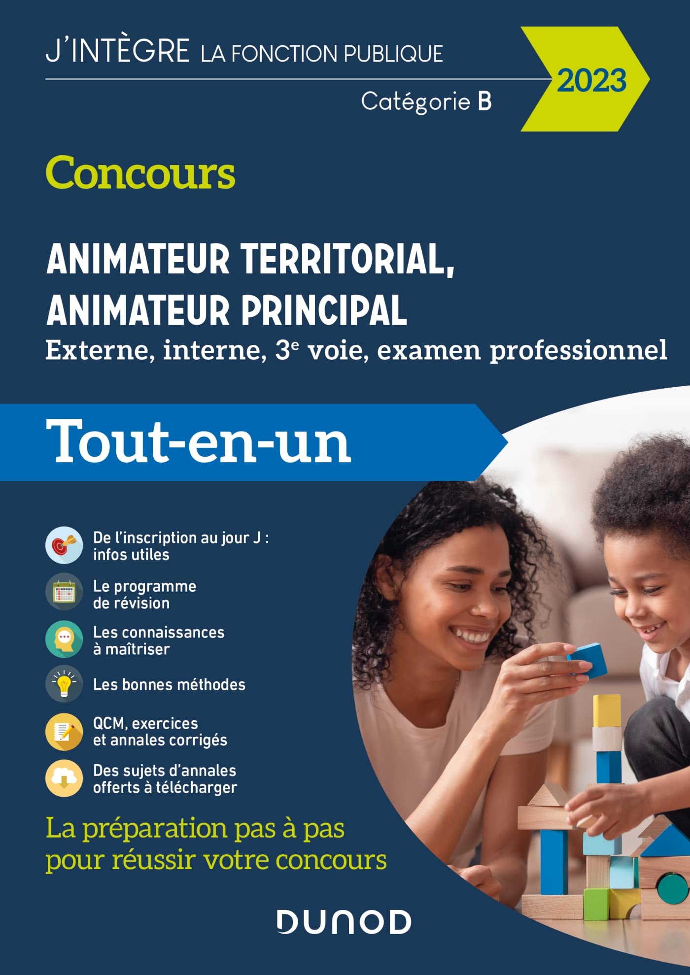 Concours Animateur territorial, animateur principal - 2023: Externe, interne, 3e voie et examen professionnel (2023) book