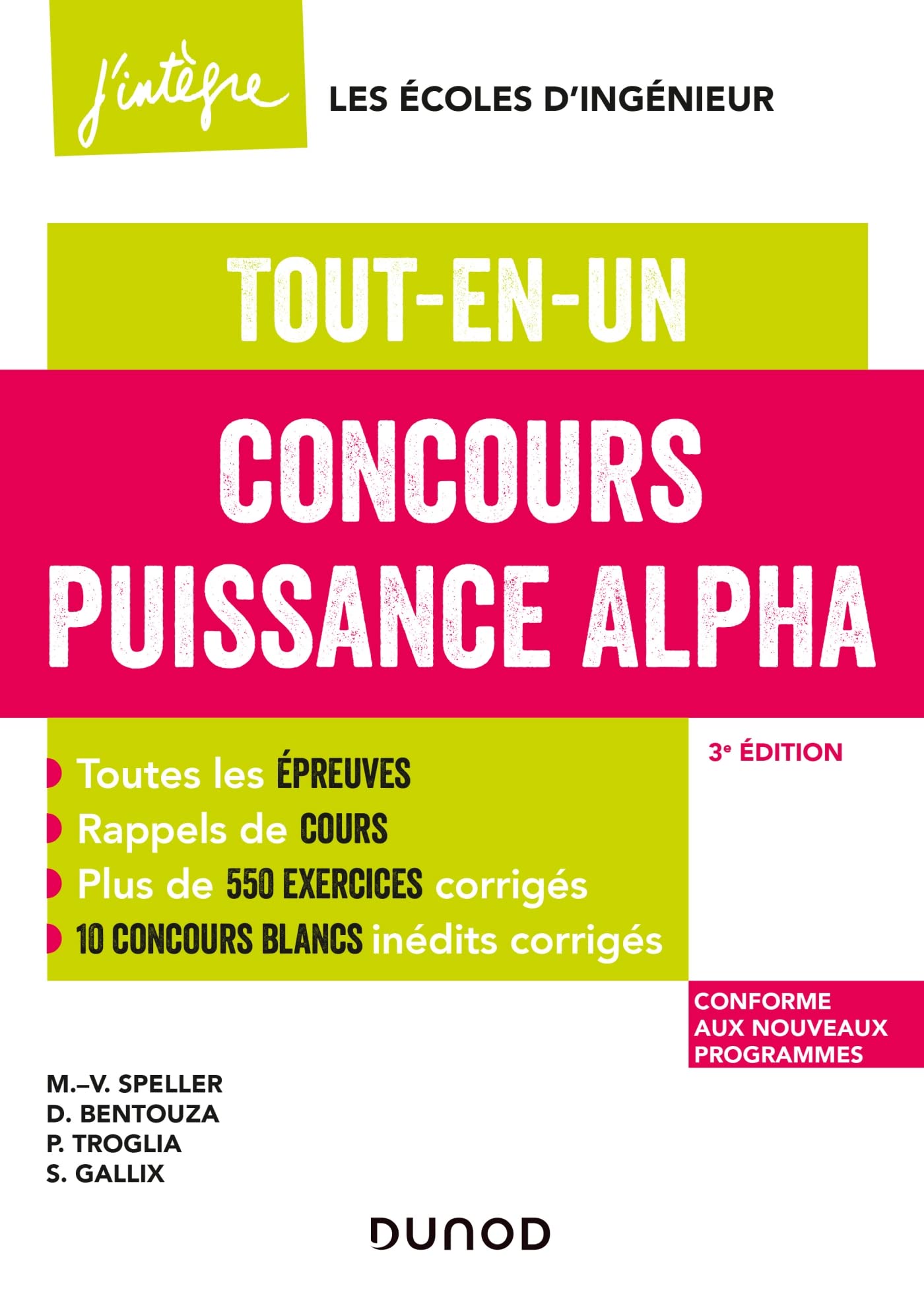 Concours Puissance Alpha - 3e éd.: Tout-en-un book