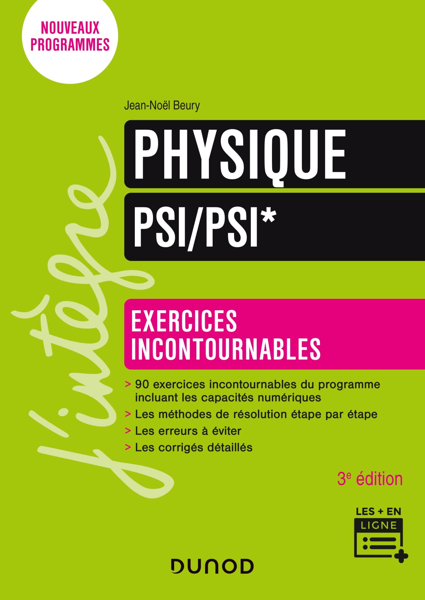 Physique Exercices incontournables PSI/PSI* - 3e éd. book