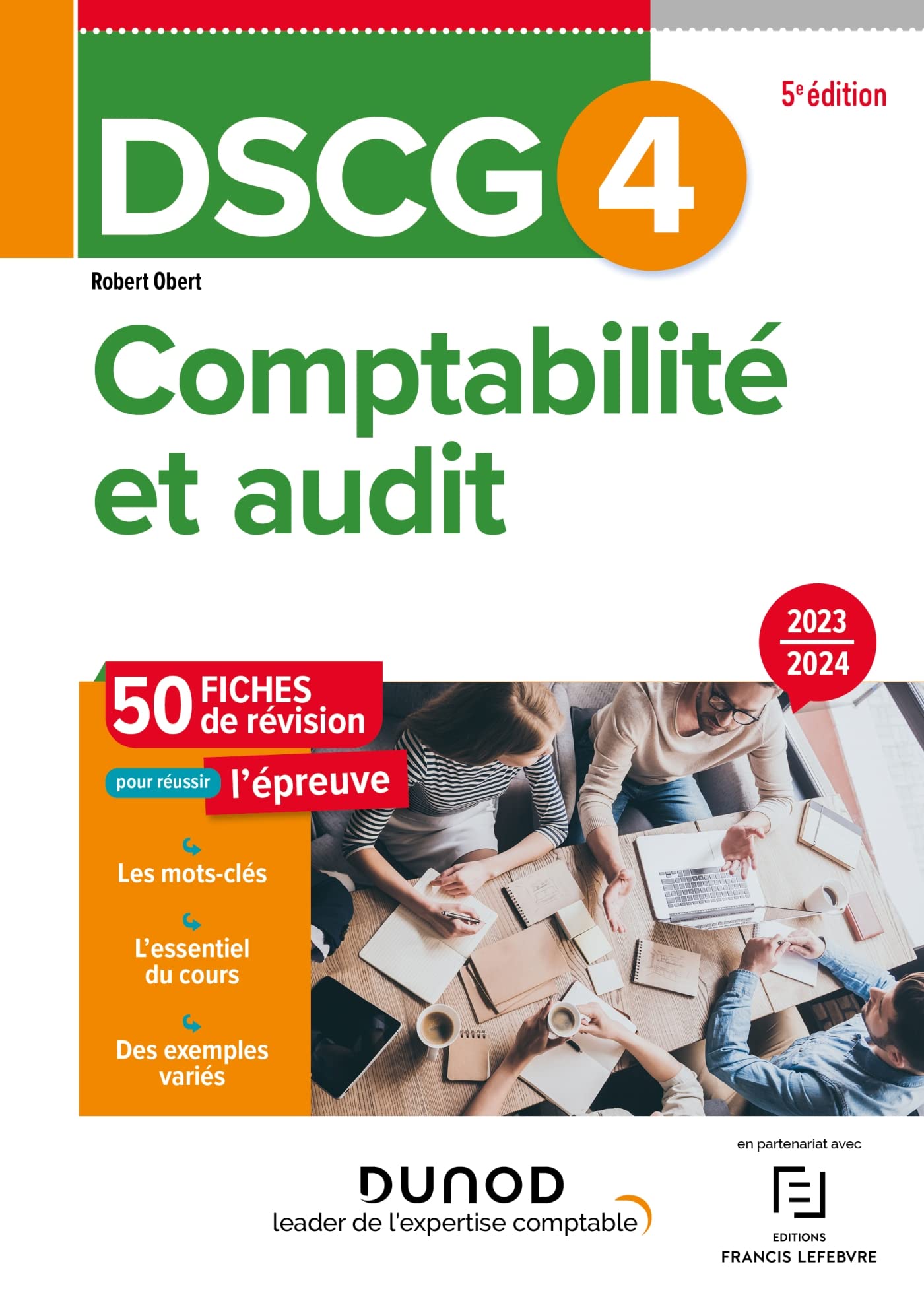 DSCG 4 - Comptabilité et audit - Fiches 2023-2024 book