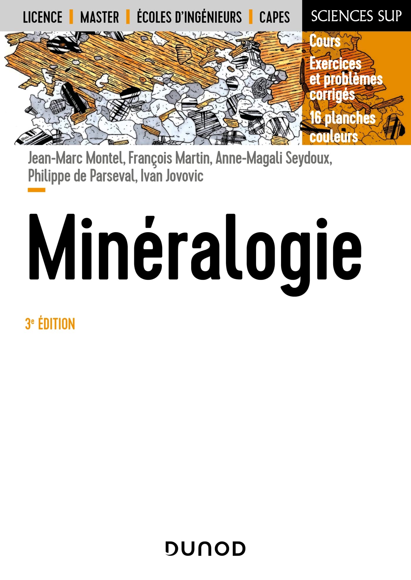 Minéralogie - 3e éd.: Cours et exercices corrigés book