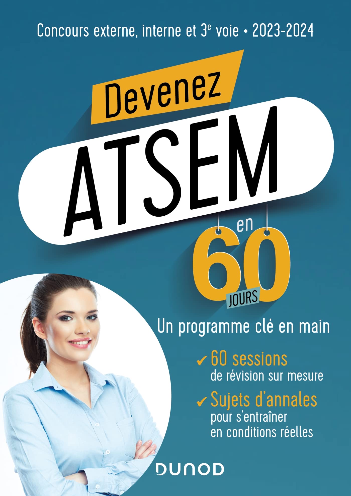Devenez ATSEM en 60 jours - 2023-2024 (2023-2024) book