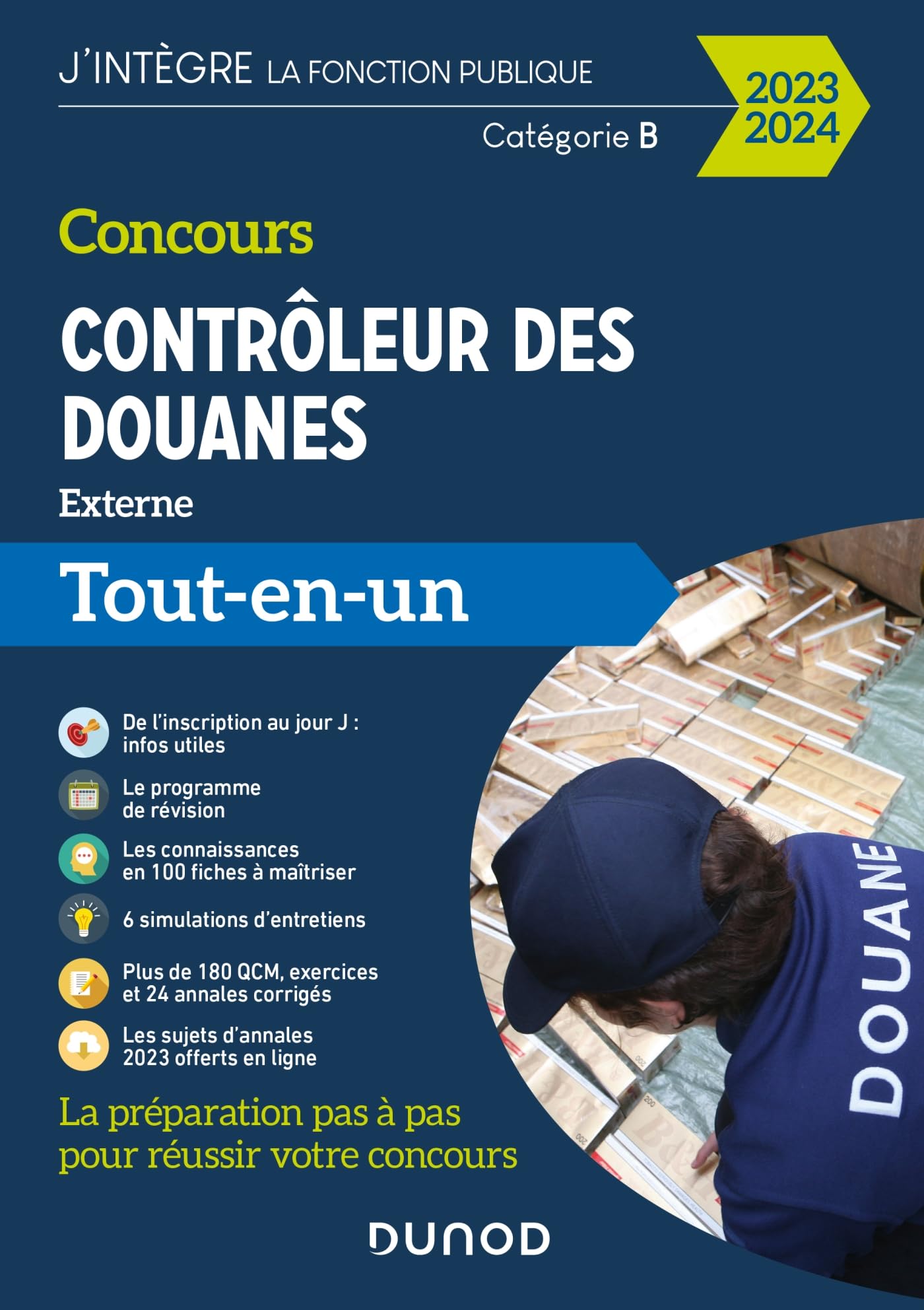 Concours Contrôleur des douanes - 2023/2024: Tout-en-un Business, Finance & Career