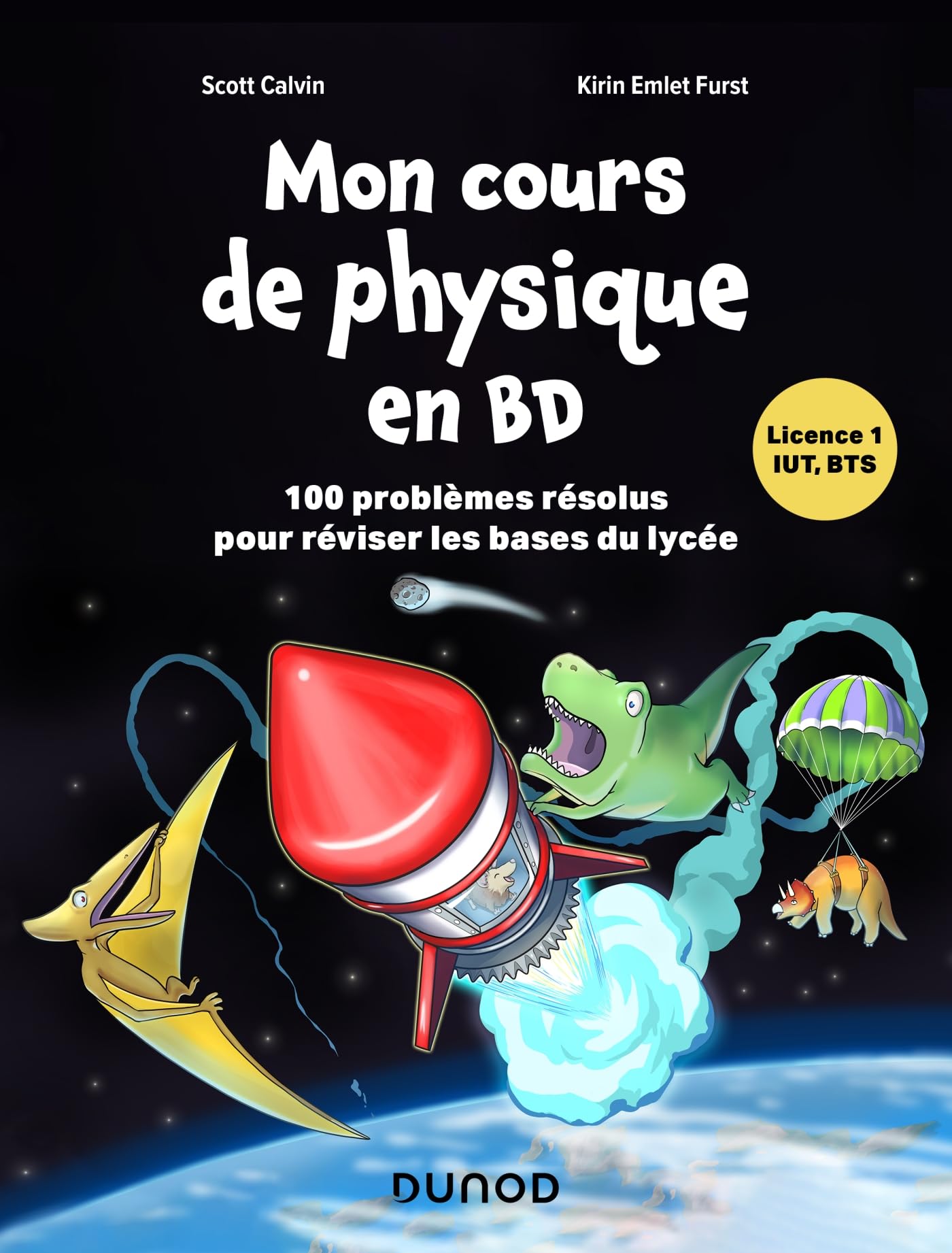 Mon cours de physique en BD: 100 problèmes résolus pour réviser les bases du lycée book
