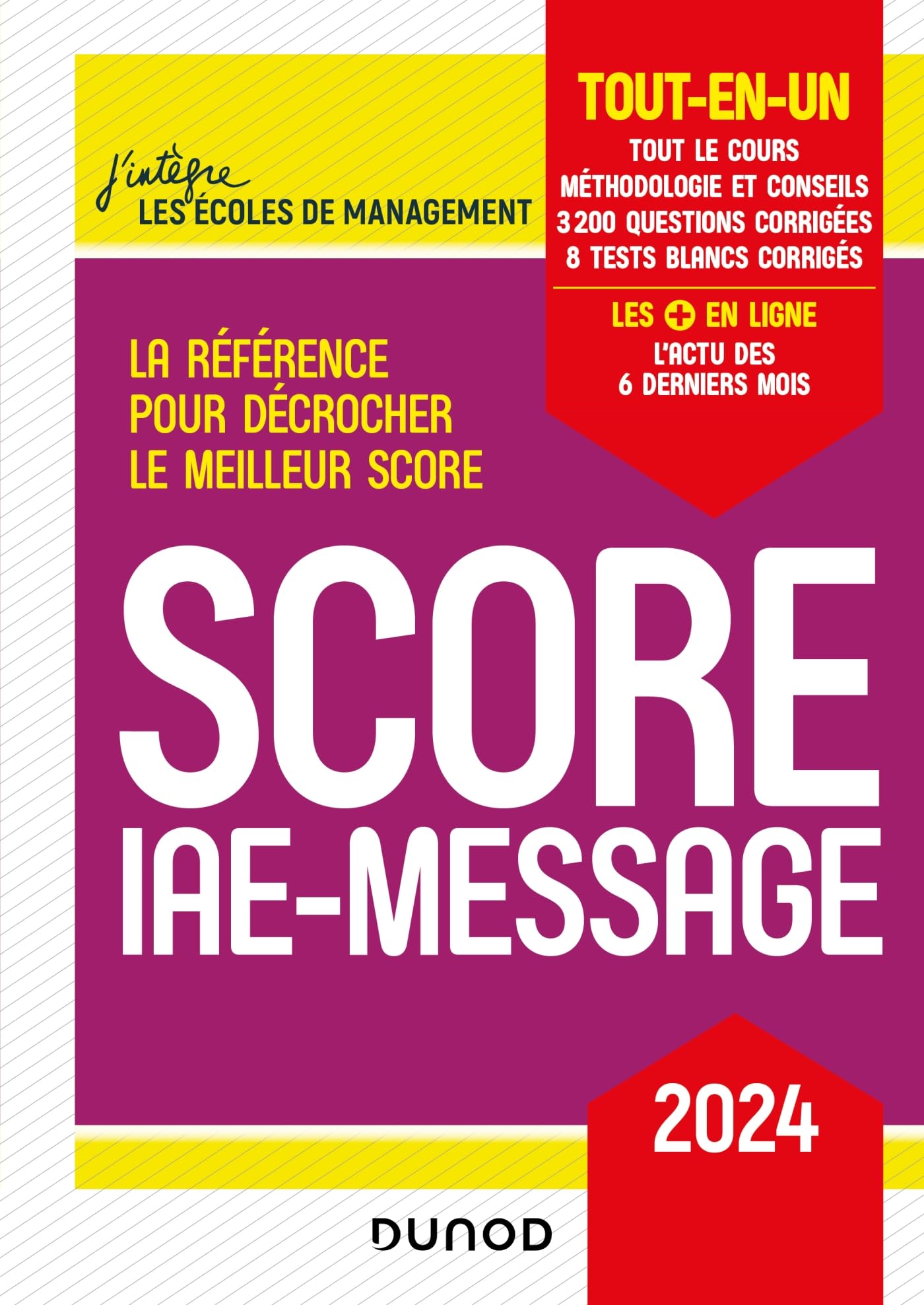 Score IAE-Message - 2024: Tout-en-un (2024) book
