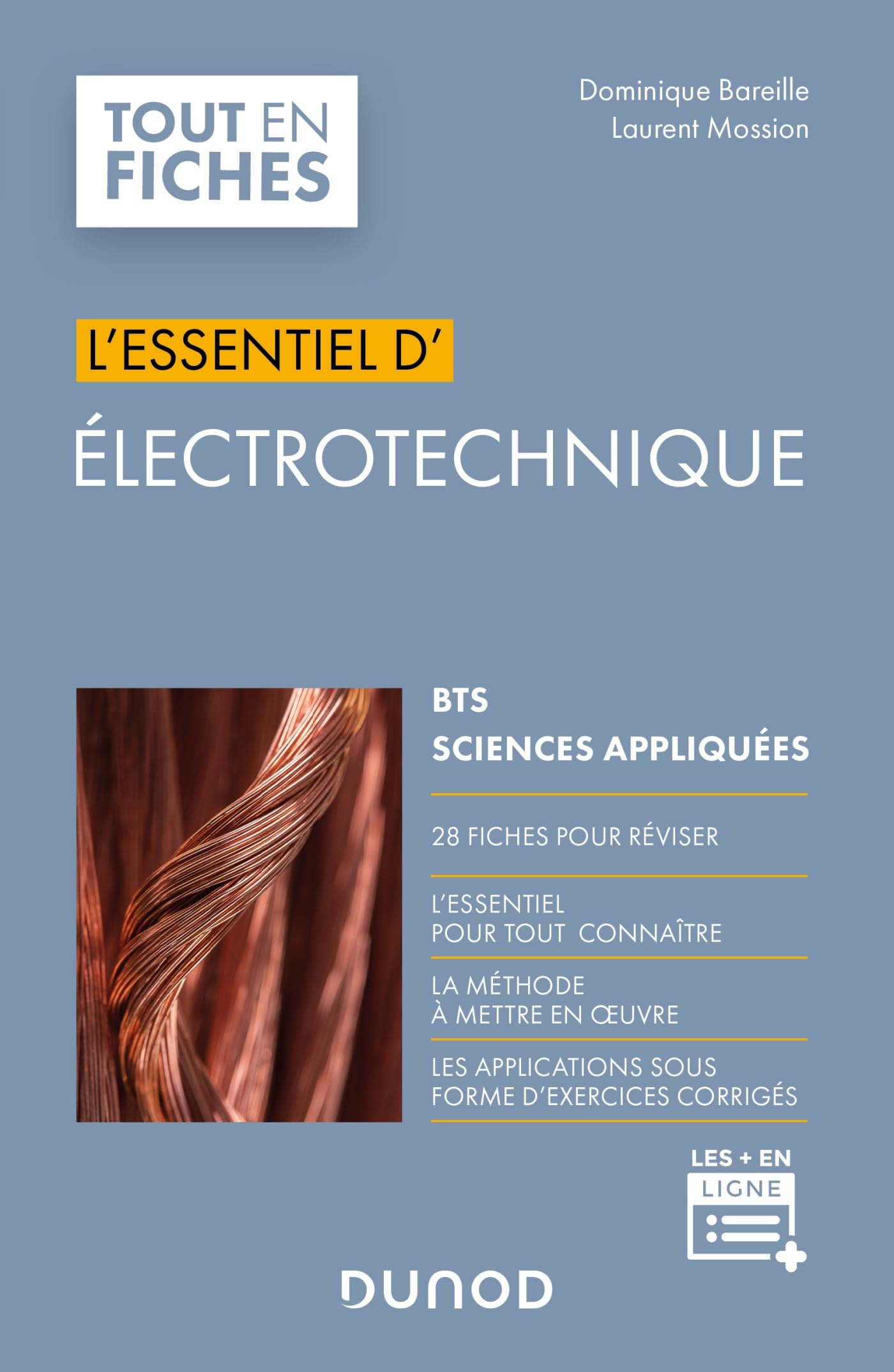 L'essentiel d'électrotechnique: BTS Sciences appliquées book