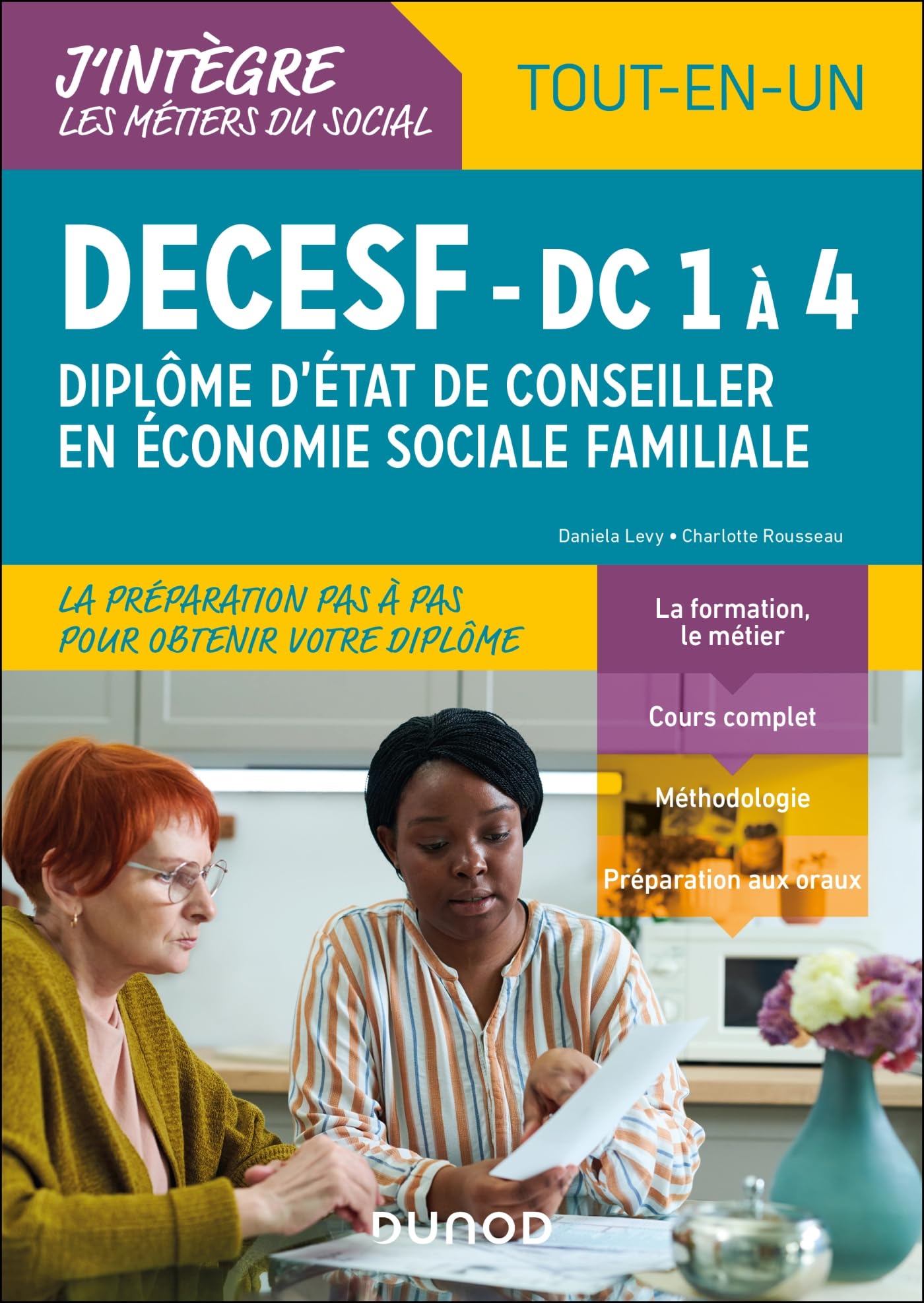 DECESF - DF 1 à 4 - Diplôme d'État de Conseiller en économie sociale familiale: Tout-en-un Business, Finance & Career
