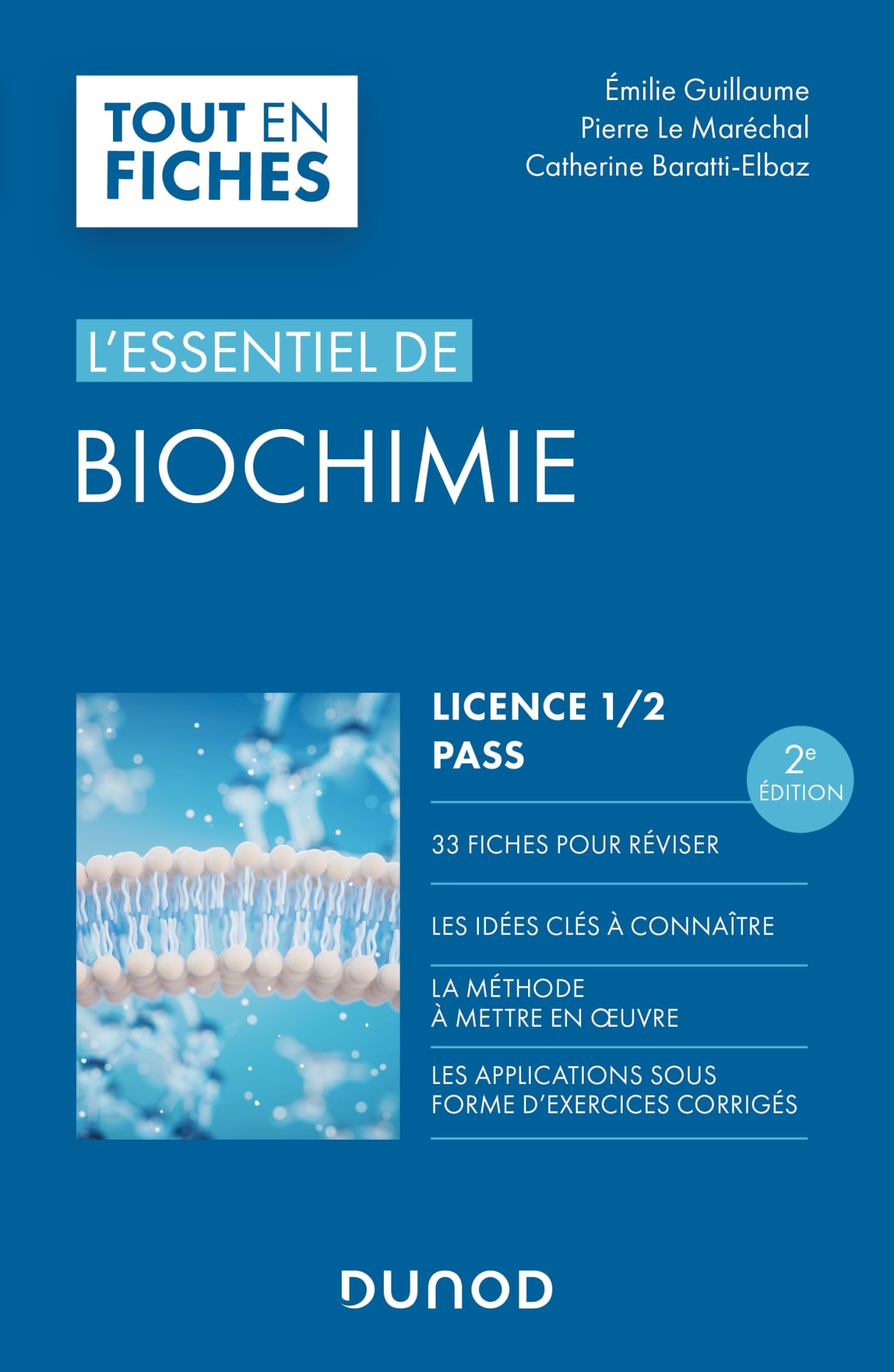 L'essentiel de Biochimie - Licence 1 / 2 / PASS - 2e éd. book