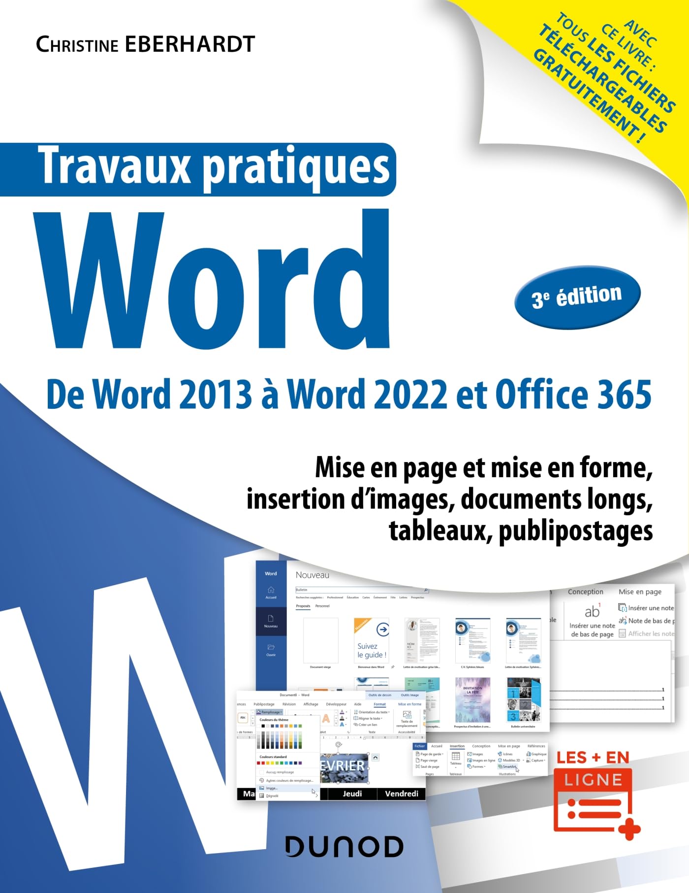 Travaux pratiques - Word - 3e éd.: De Word 2013 A Word 2022 et Office 365 book