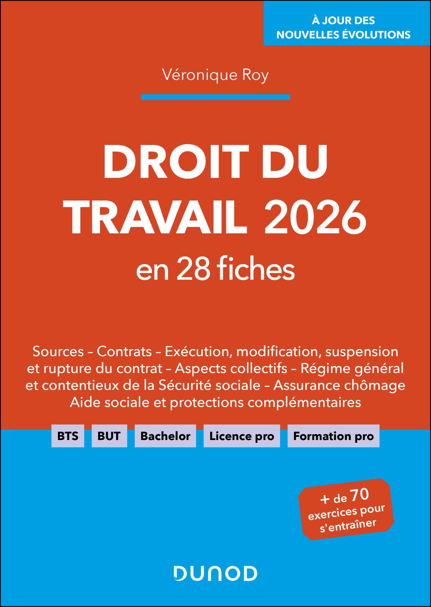 Droit du travail 2026 en 28 fiches book