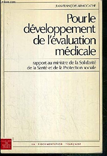 Pour le developpement de l'évaluation medicale book