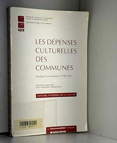 Depenses culturelles des communes book