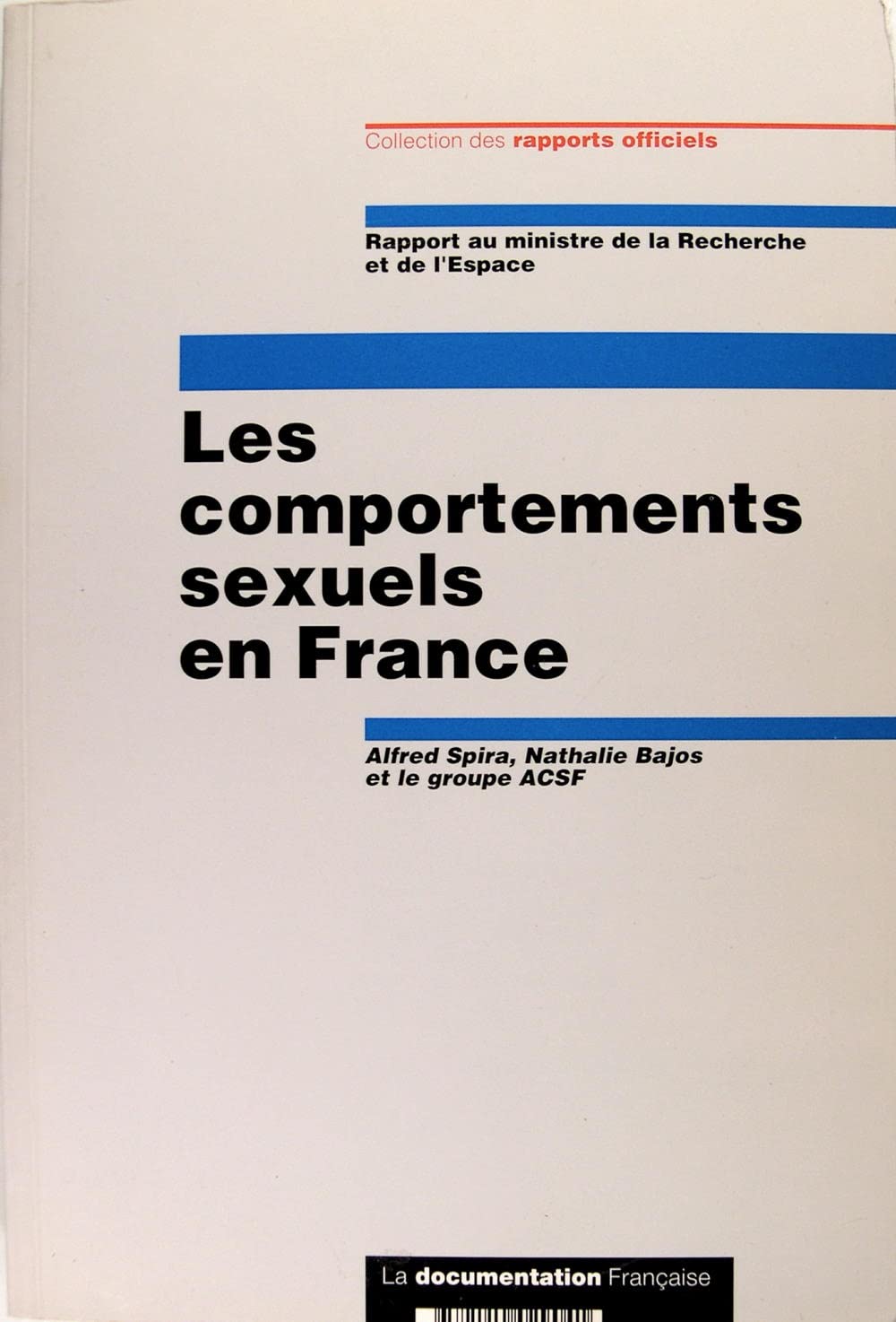 Les Comportements Sexuels En France book