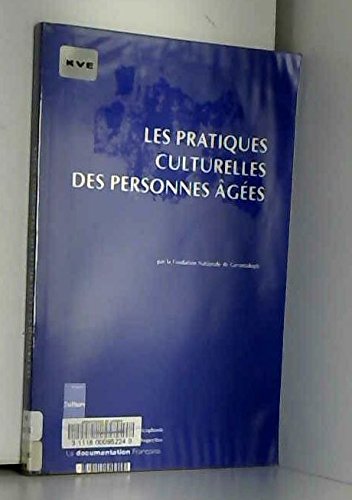 Les Pratiques Culturelles des Personnes Âgées Books