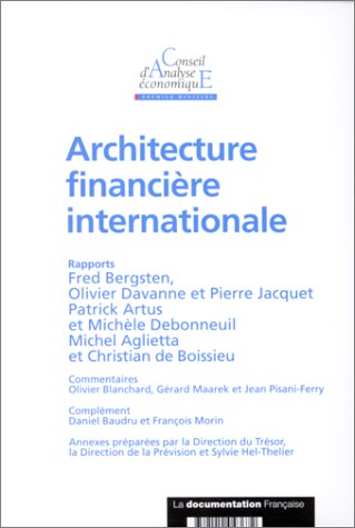 Product Image: Architecture financière internationale